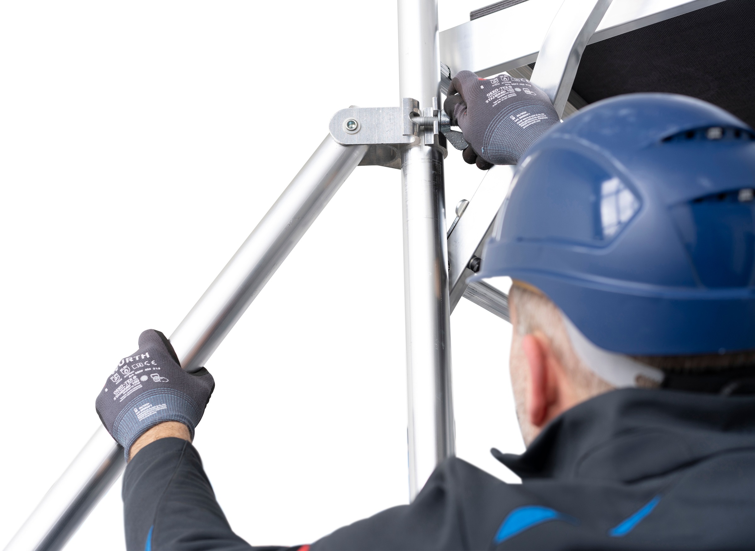 KRAUSE Fahrgerüst »ProTec XXL Breitaufbau«, Arbeitshöhe: 5,3 Meter