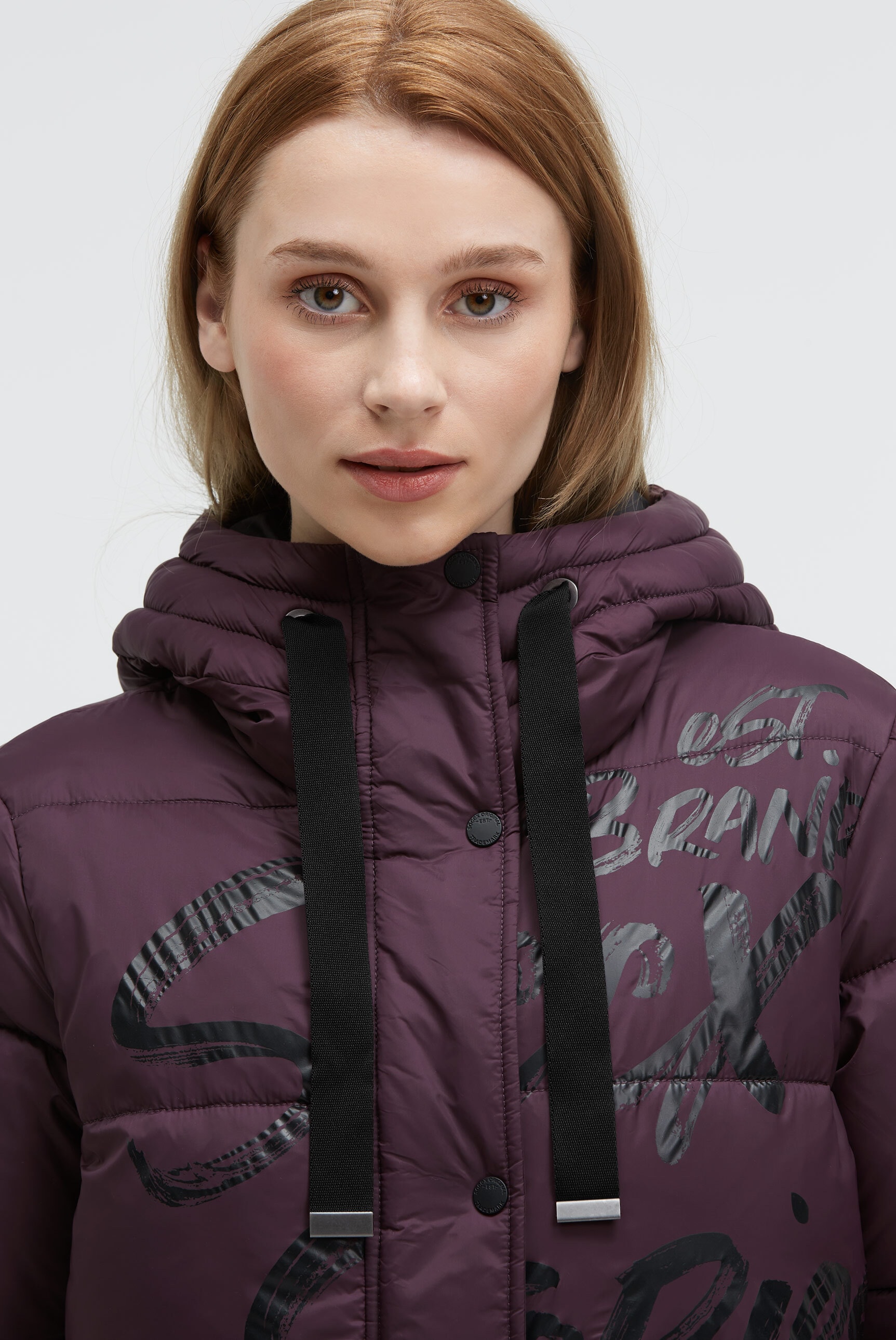 SOCCX Langmantel mit seitlichen Reißverschlüssen am Saum