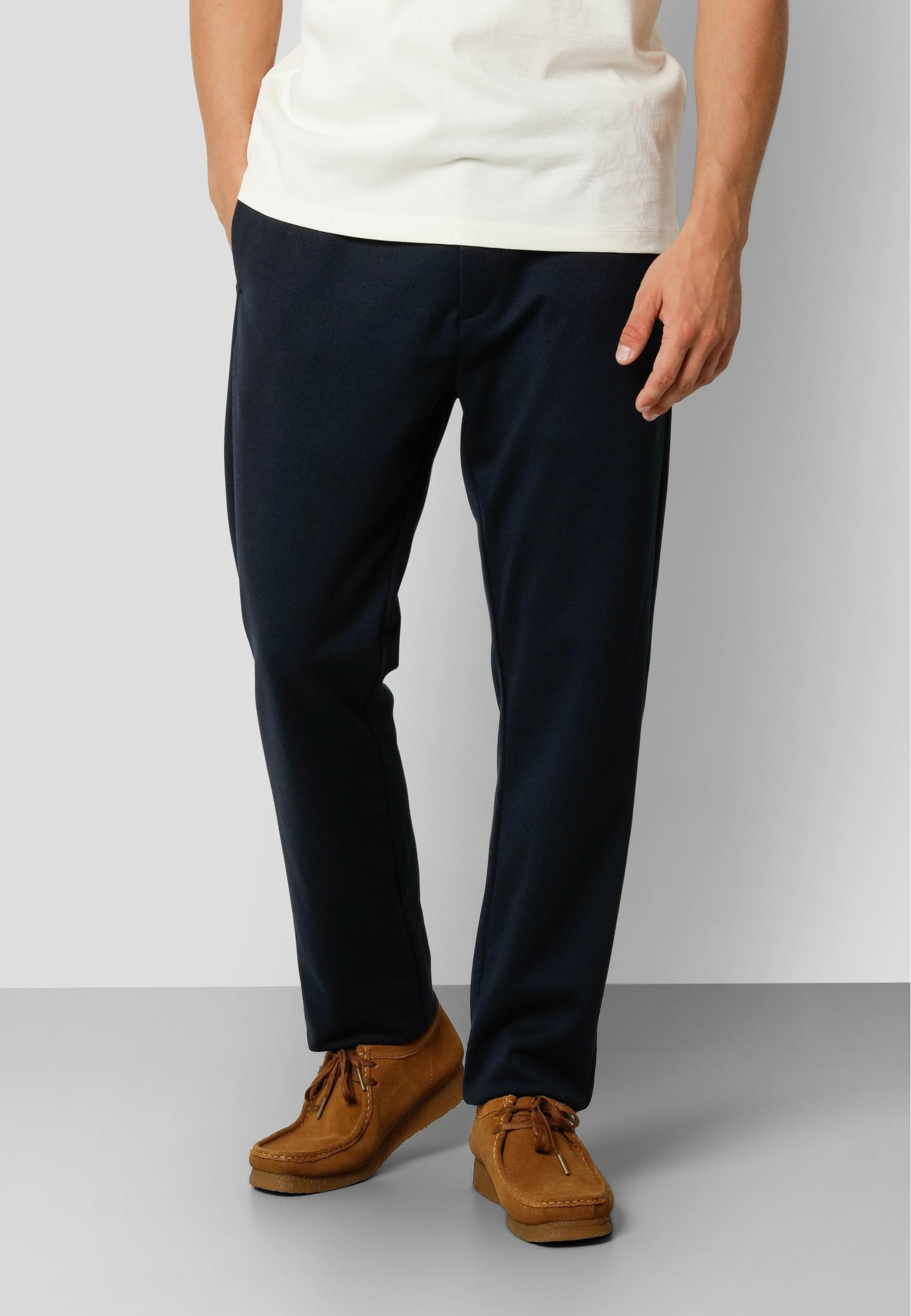 Clean Cut Copenhagen Stoffhose »Clean Cut Copenhagen Milano Jersey Pants«, (1 tlg.)