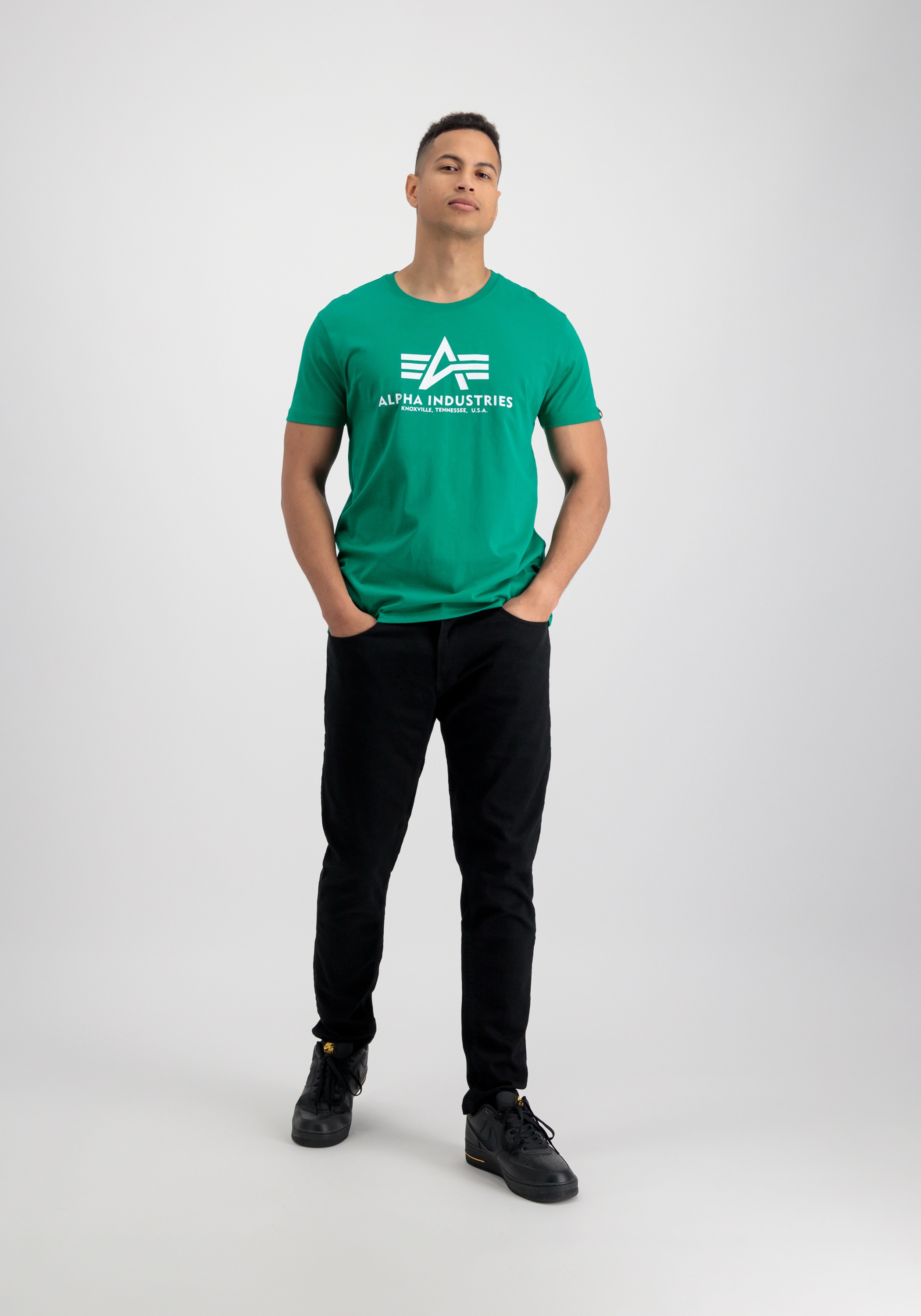 Alpha Industries T-Shirt »Alpha Industries Men - T-Shirts Basic T-Shirt BL«