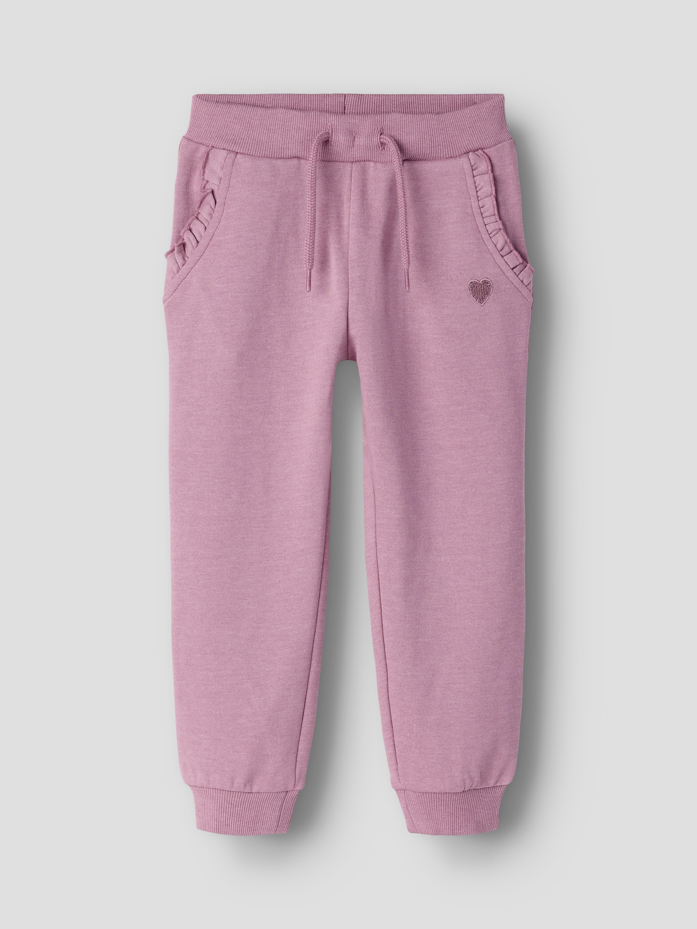 Name It Sweathose »NMFVIMA SWE PANT BRU NOOS«  mit süßem Rüschendetail