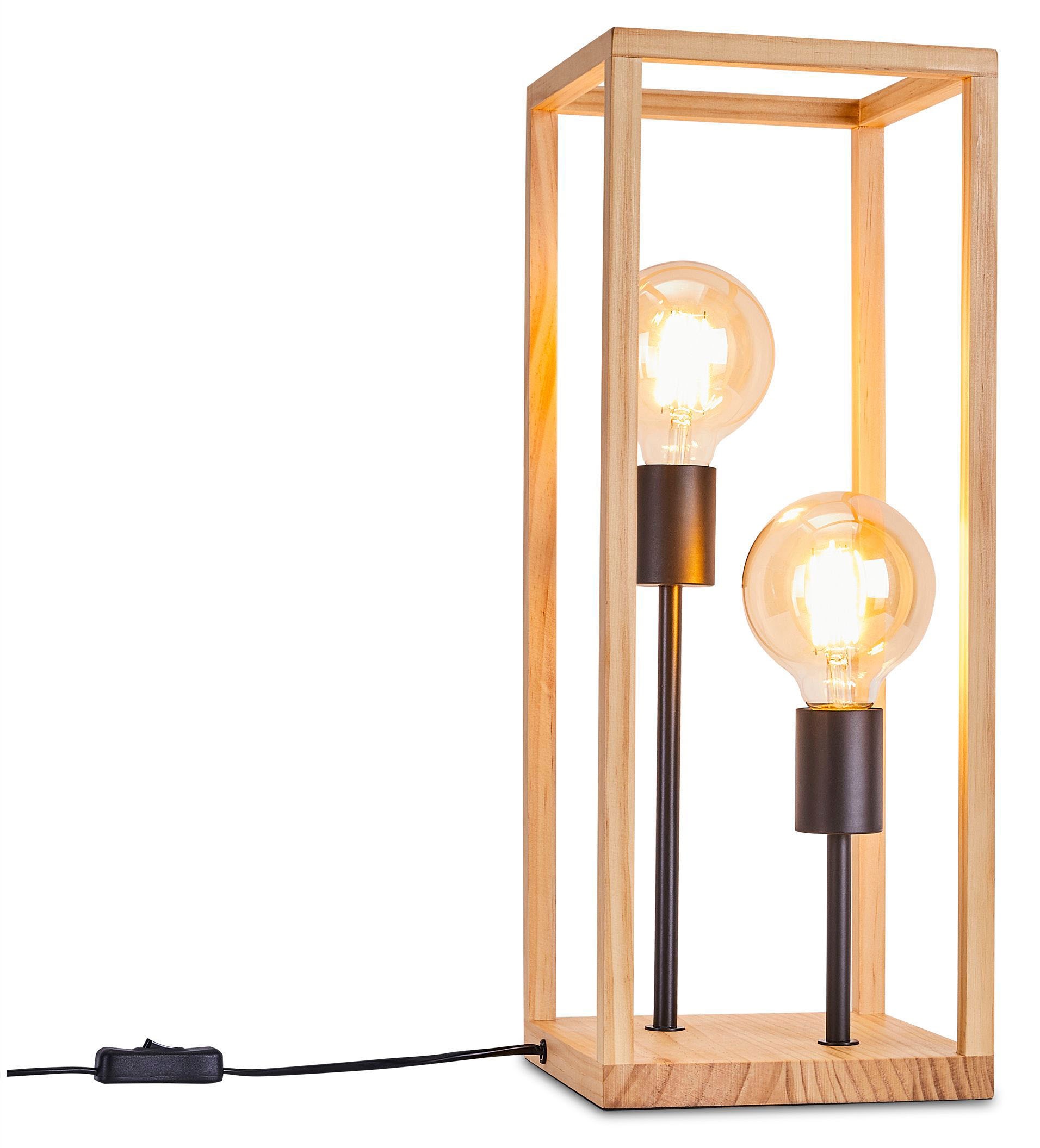 Paco Home Tischleuchte »BJÖRN« E27