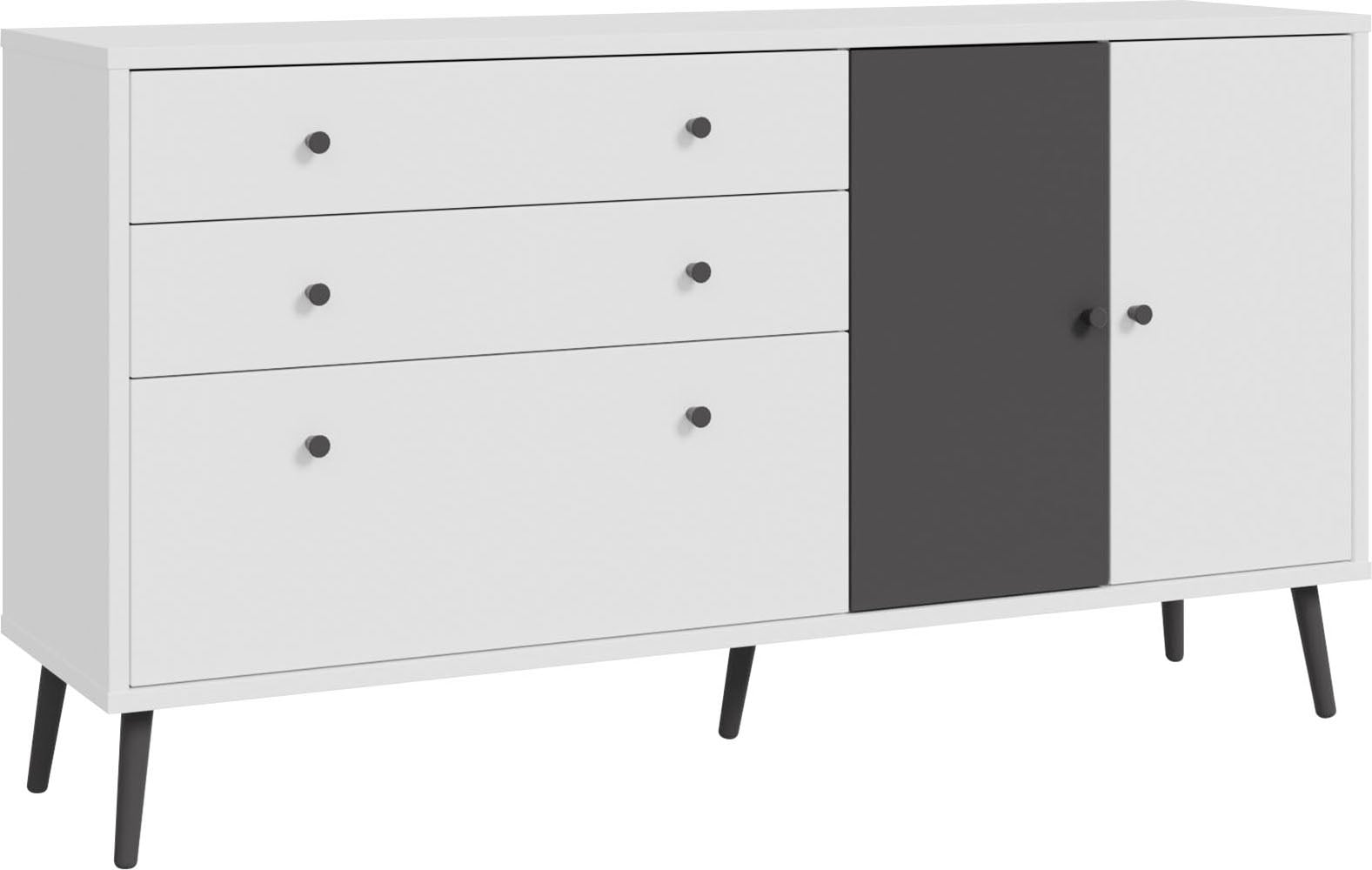 FORTE Sideboard "Harllson EasyKlix by Forte", die neue geniale Art Möbel aufzubauen