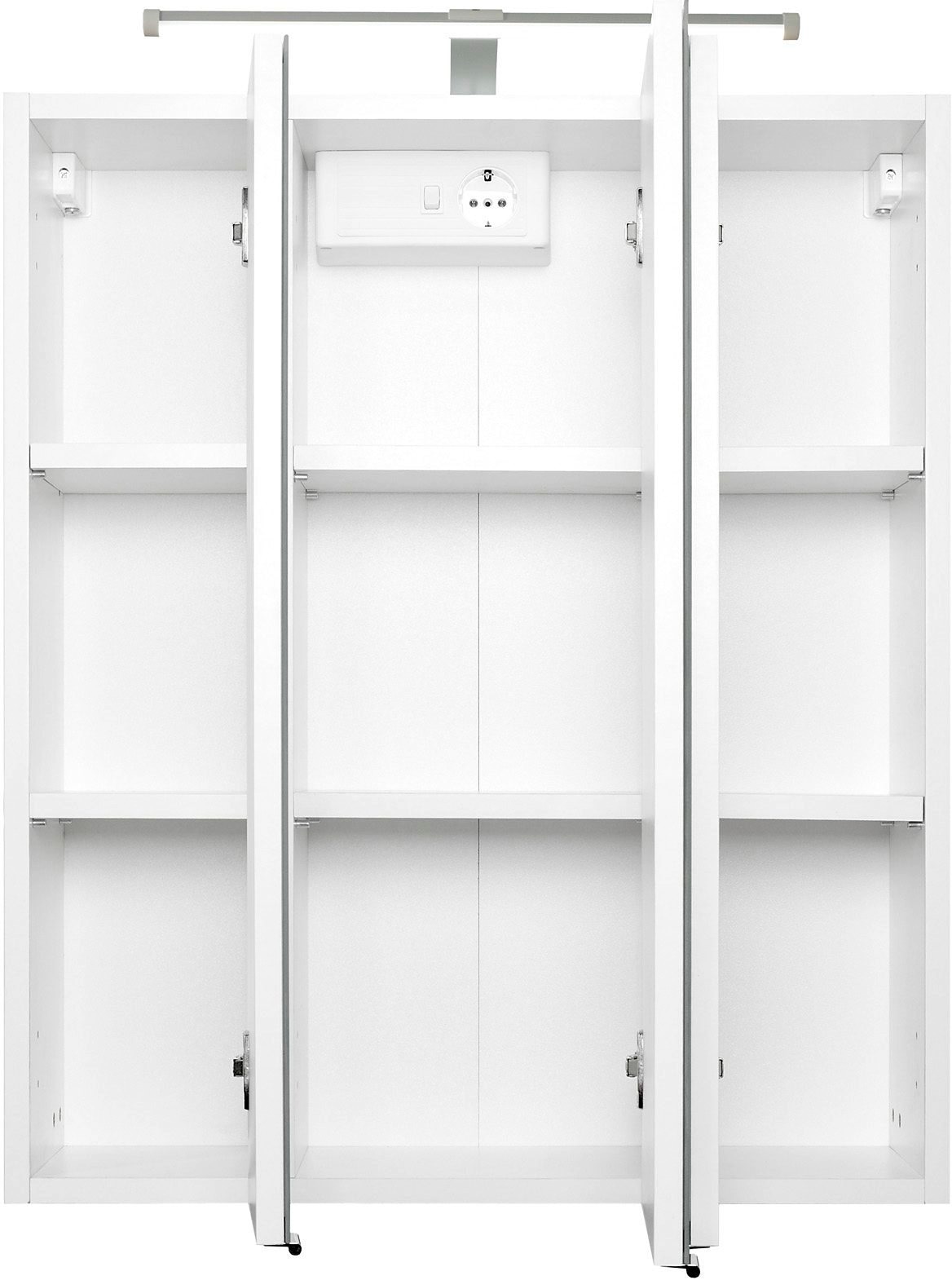 welltime Spiegelschrank »Hero«, mit LED-Beleuchtung