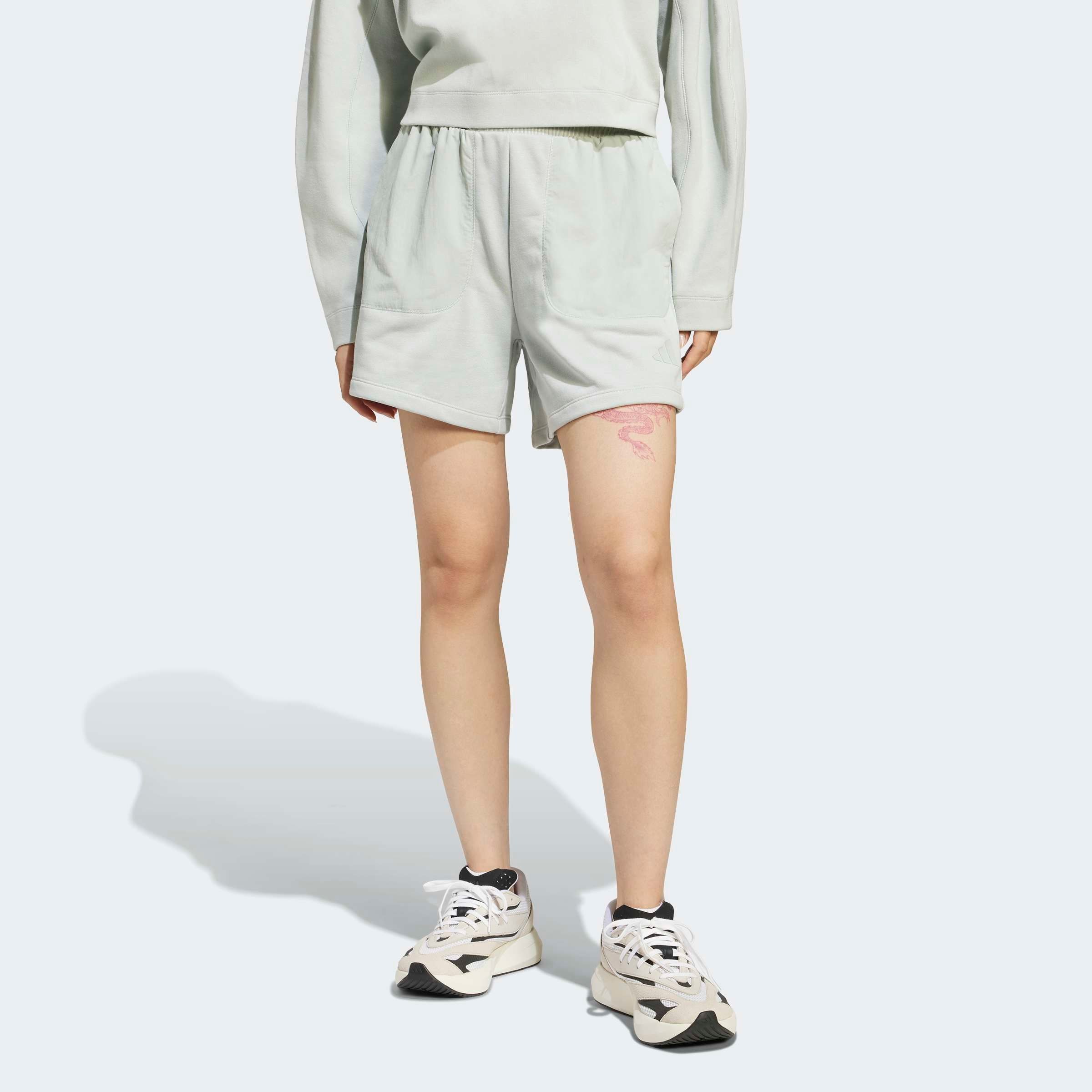 adidas Sportswear Shorts "W CE G SHORT" ohne Verschluss, aus French-Terry-M günstig online kaufen