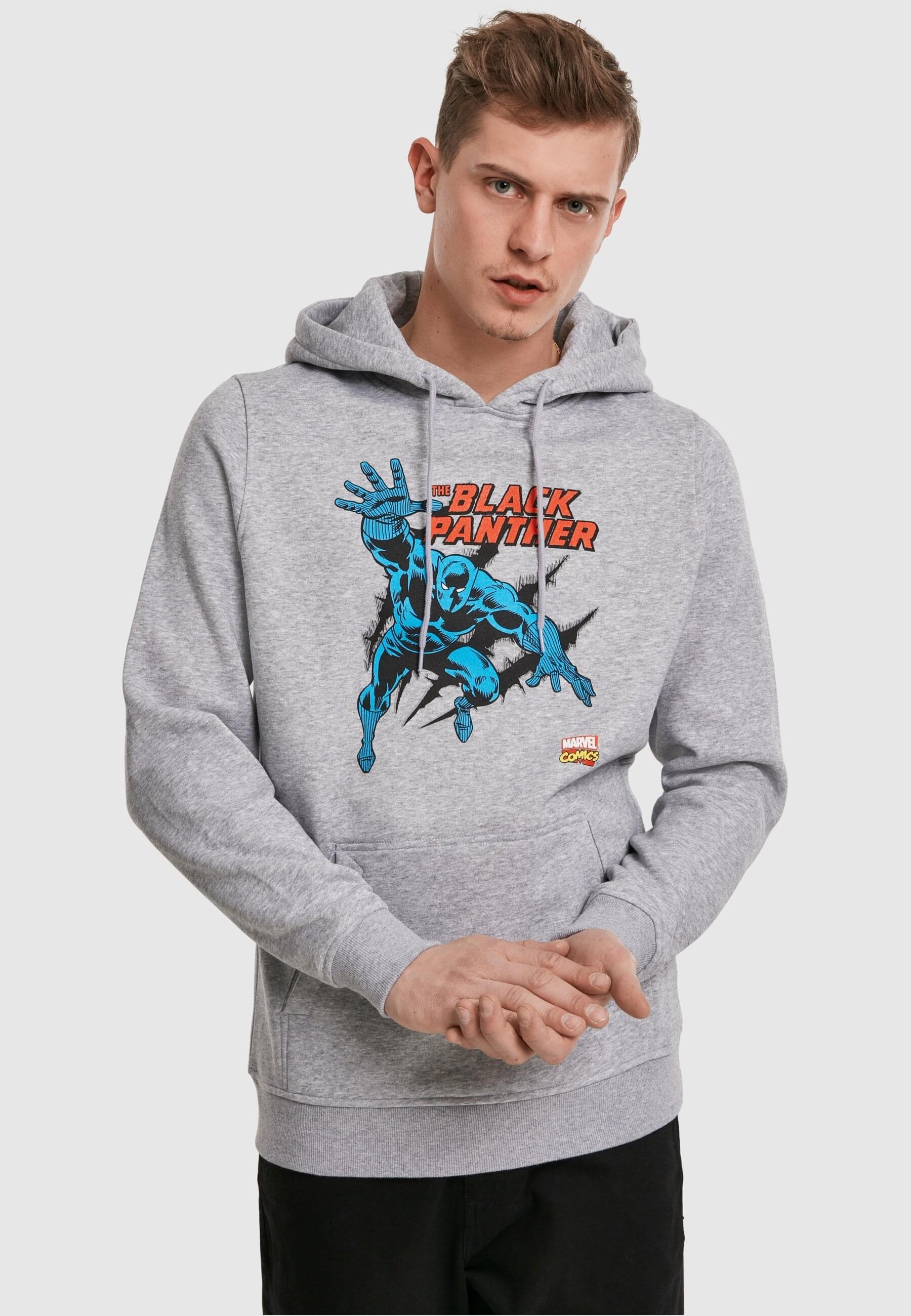 Merchcode Kapuzensweatshirt »Merchcode Herren Black Panther Hoody«, (1 tlg.)