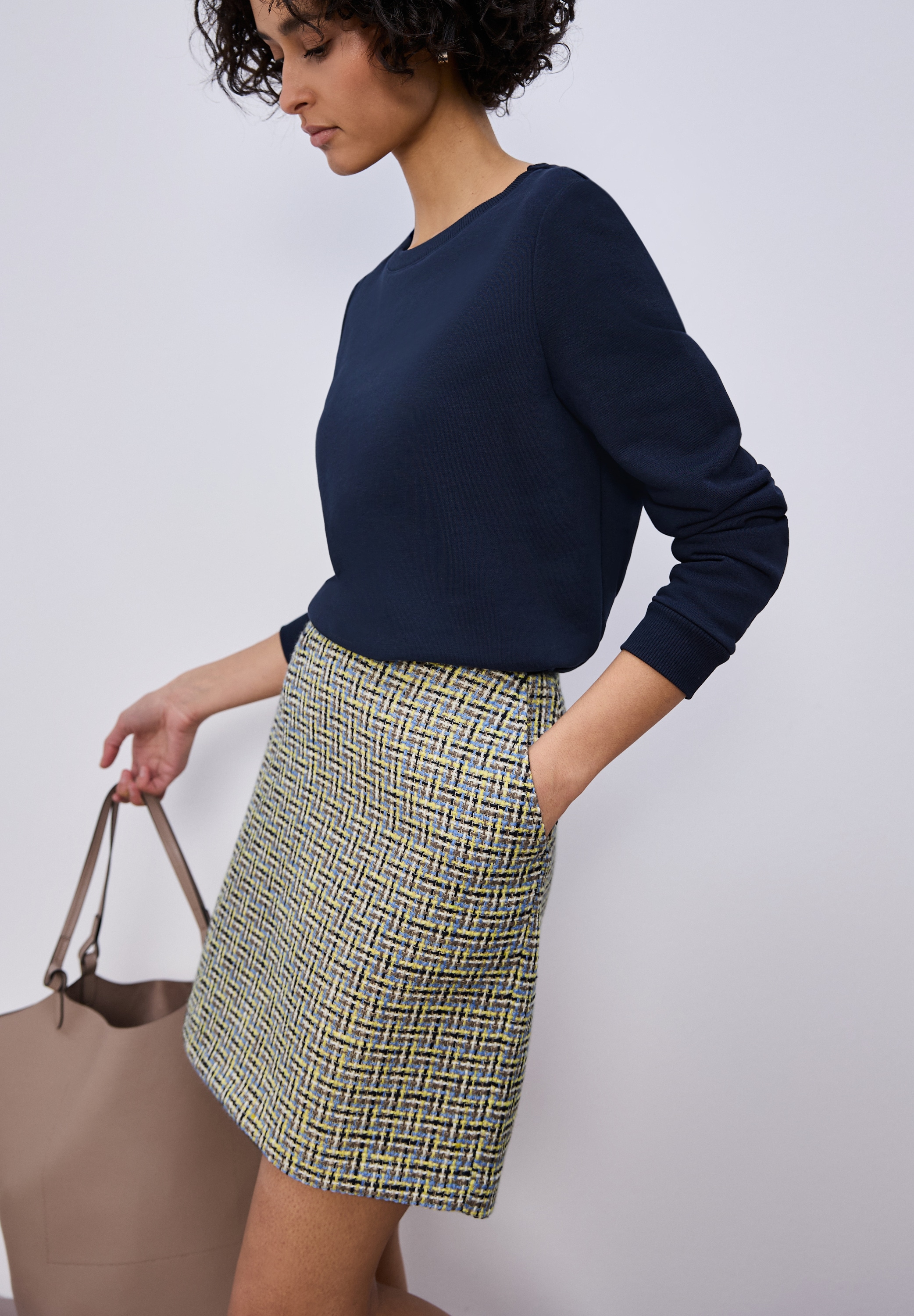 STREET ONE Minirock Middle Waist