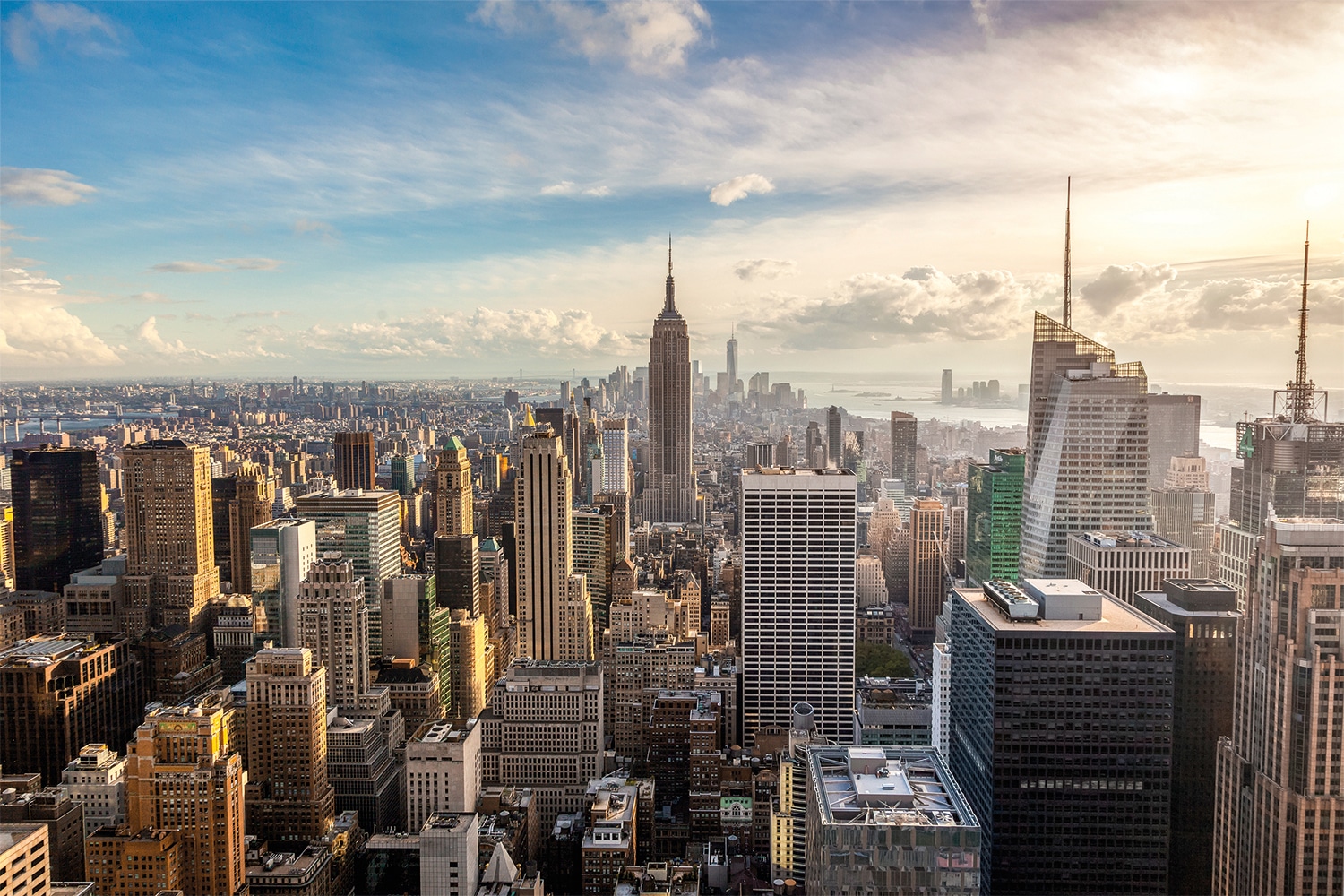 Papermoon Fototapete "New York City Skyline" glatt