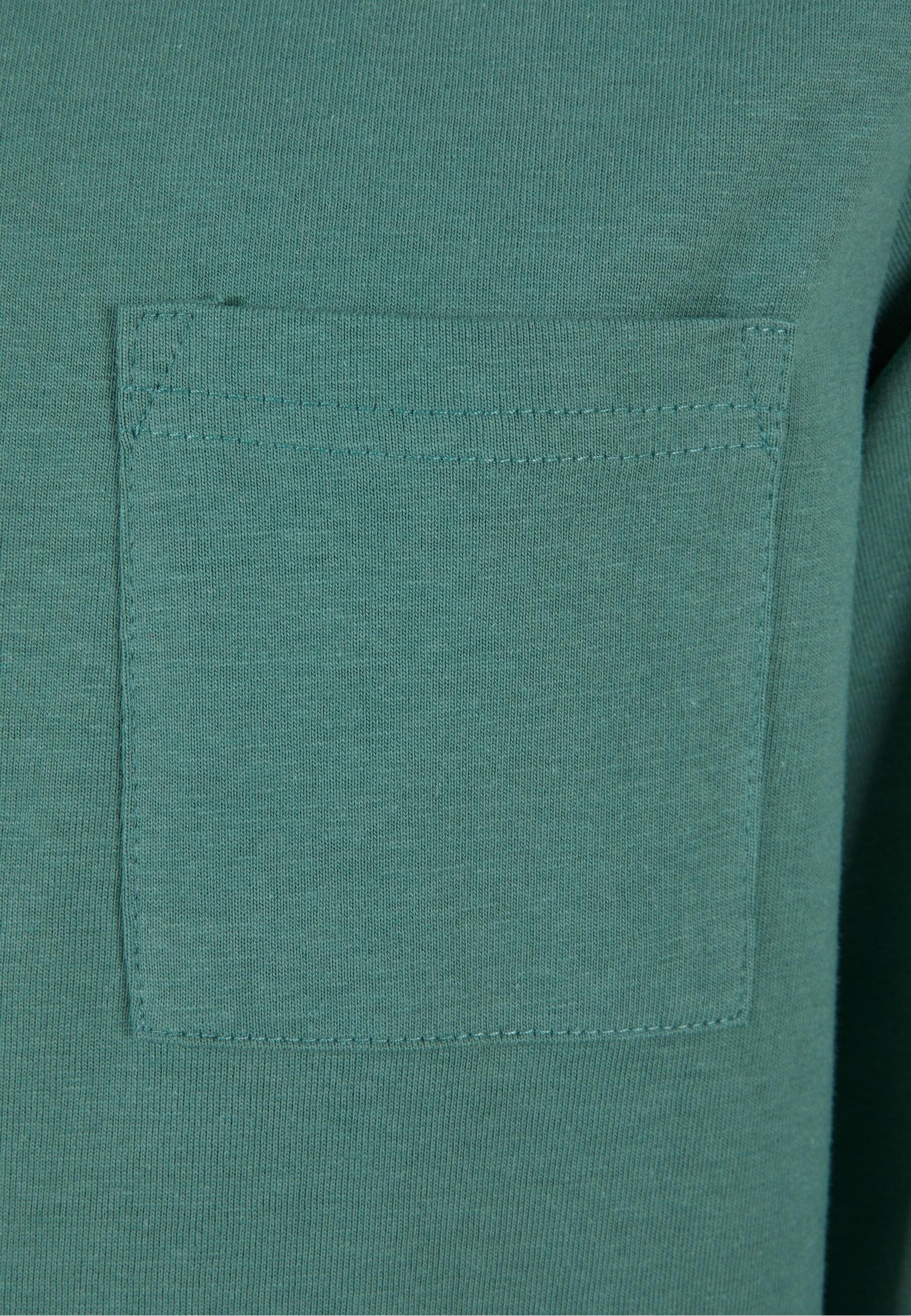 URBAN CLASSICS Longsleeve »Urban Classics Herren Boys Heavy Oversized Pocket Longsleeve«, (1 tlg.)