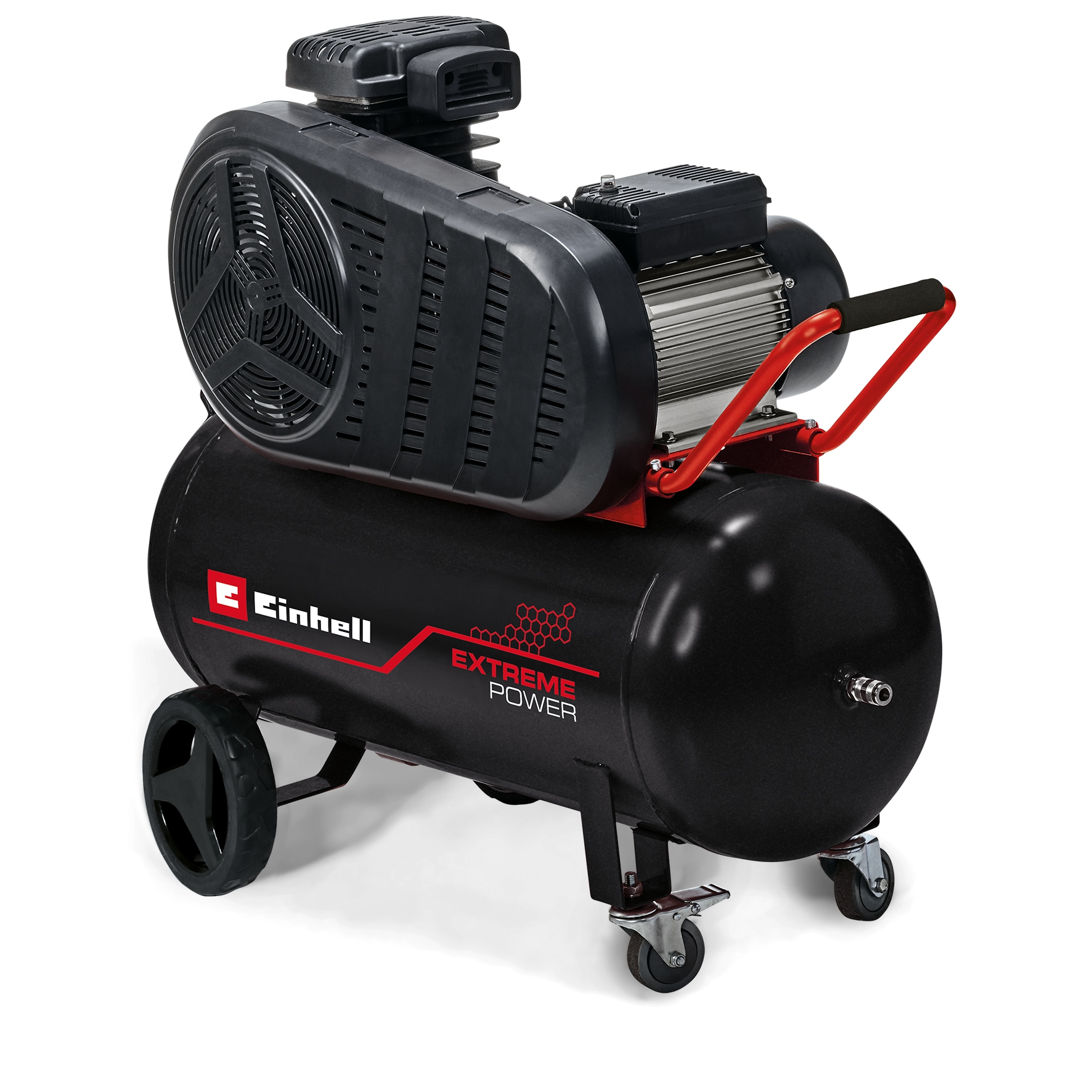 Einhell Kompressor "TE-AC 430/50/10" mit Keilriemenantrieb und ölgeschmierter Pumpe
