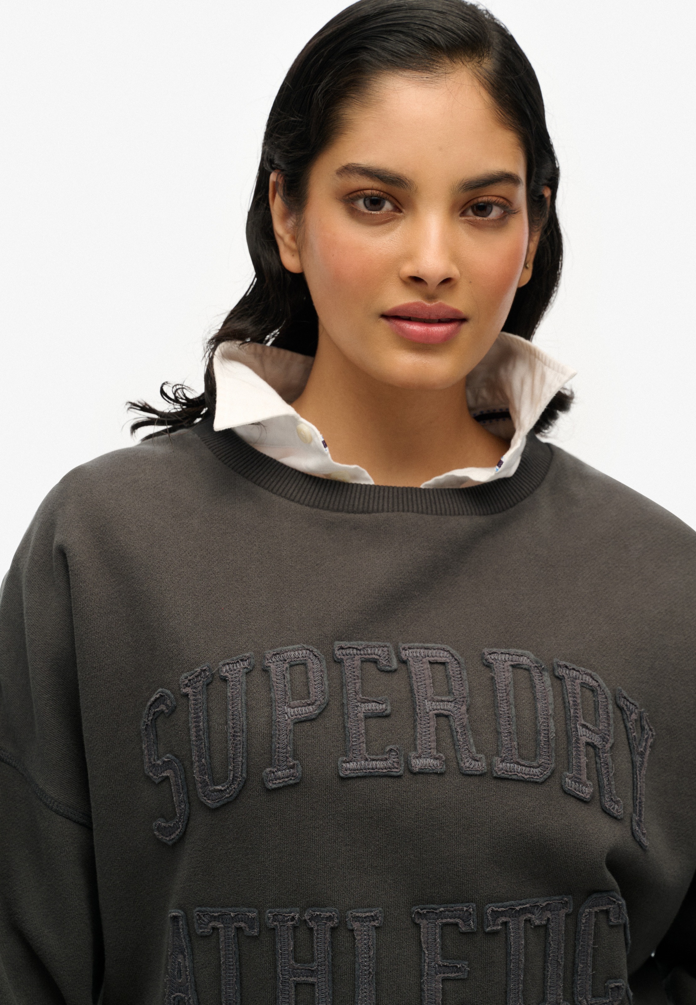 Thumbnail - Superdry Sweatshirt "ATHLETIC TONAL APPLIQUE CREW"