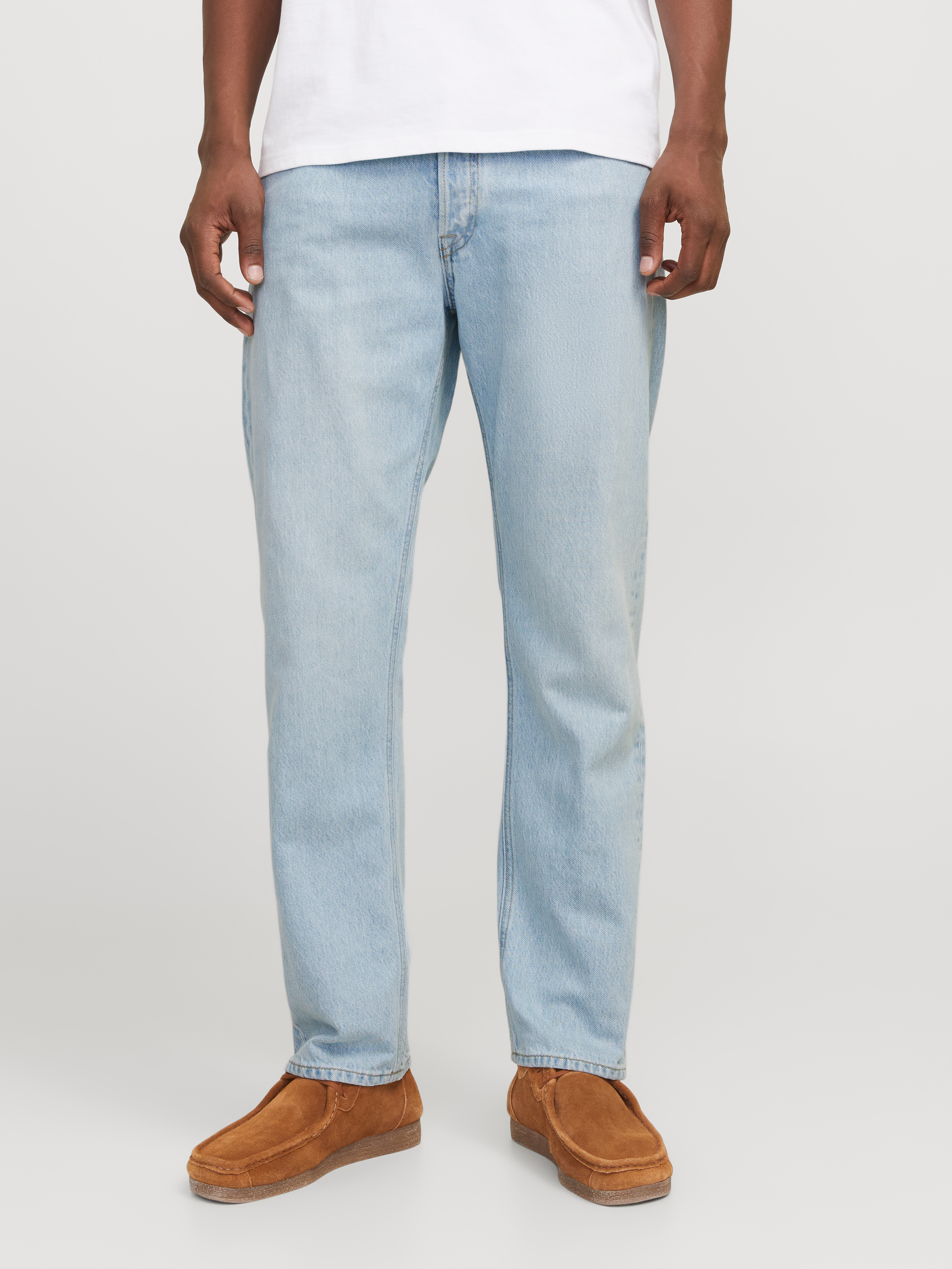 Jack & Jones Loose-fit-Jeans "Jjichris Jjoriginal Sbd 921 Sn" Baumwolle, Loose Fit