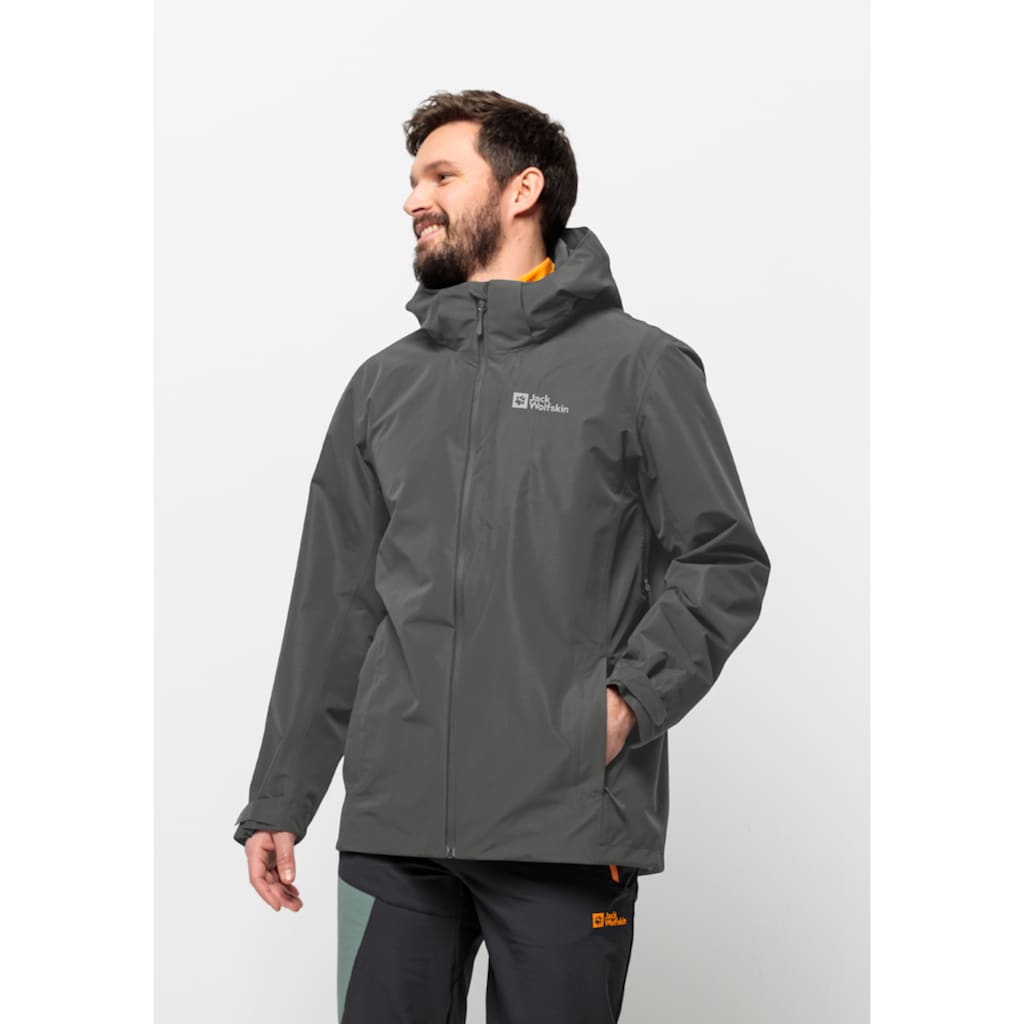 Jack Wolfskin Funktionsjacke »FERNBLICK 2L JKT M«, mit Kapuze