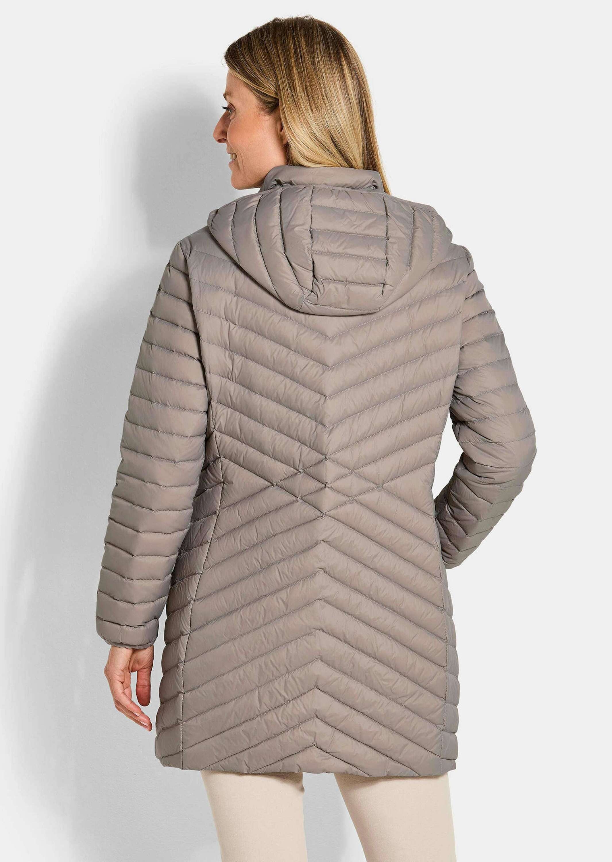 GOLDNER Winterjacke »Kurzgröße Daunenmantel mit femininer Steppung«