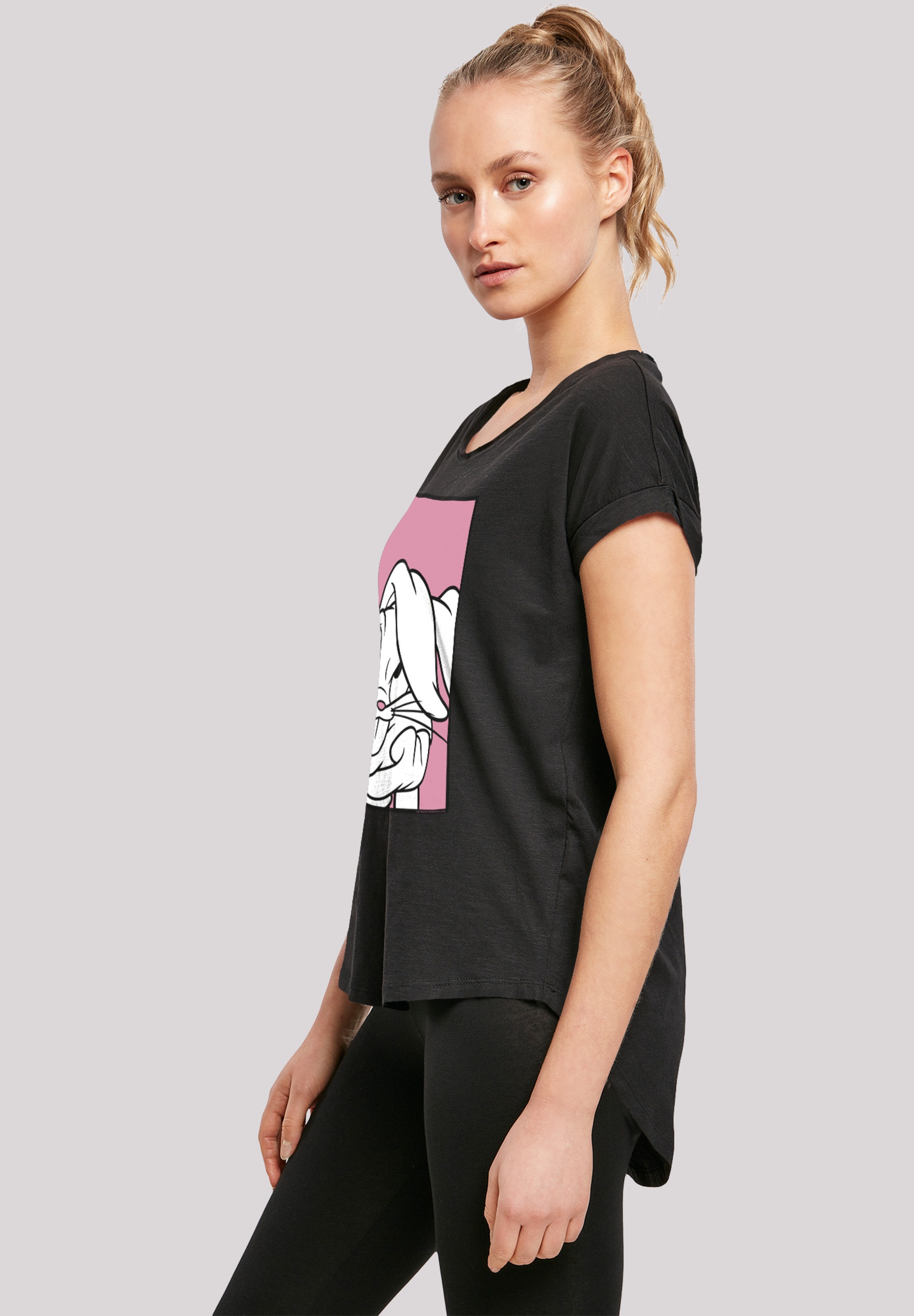 F4NT4STIC T-Shirt »Looney Tunes Bugs Bunny Adore«, Print