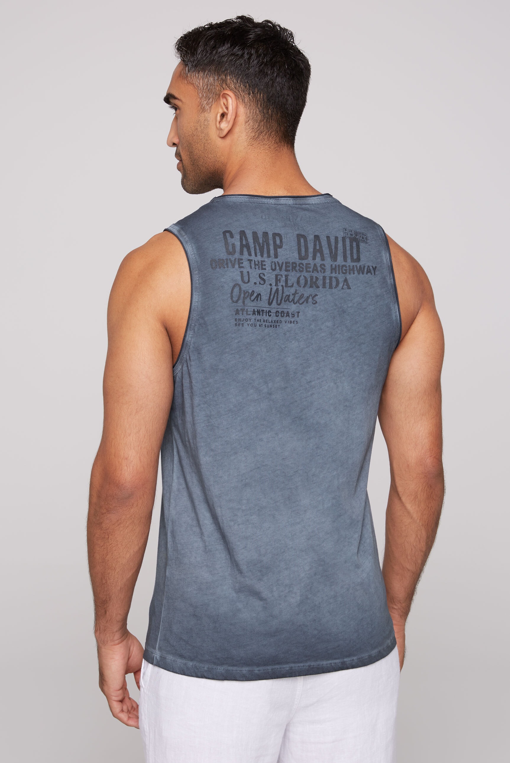 CAMP DAVID Tanktop, aus Baumwolle