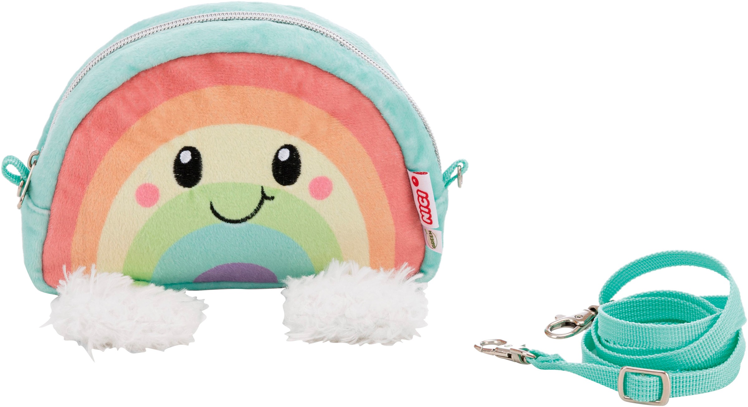 Nici Federmäppchen »Classic Bear, Regenbogen Nibsi 2in1 17,5x14x5 cm«, enthält recyceltes Material (Global Recycled Standard)