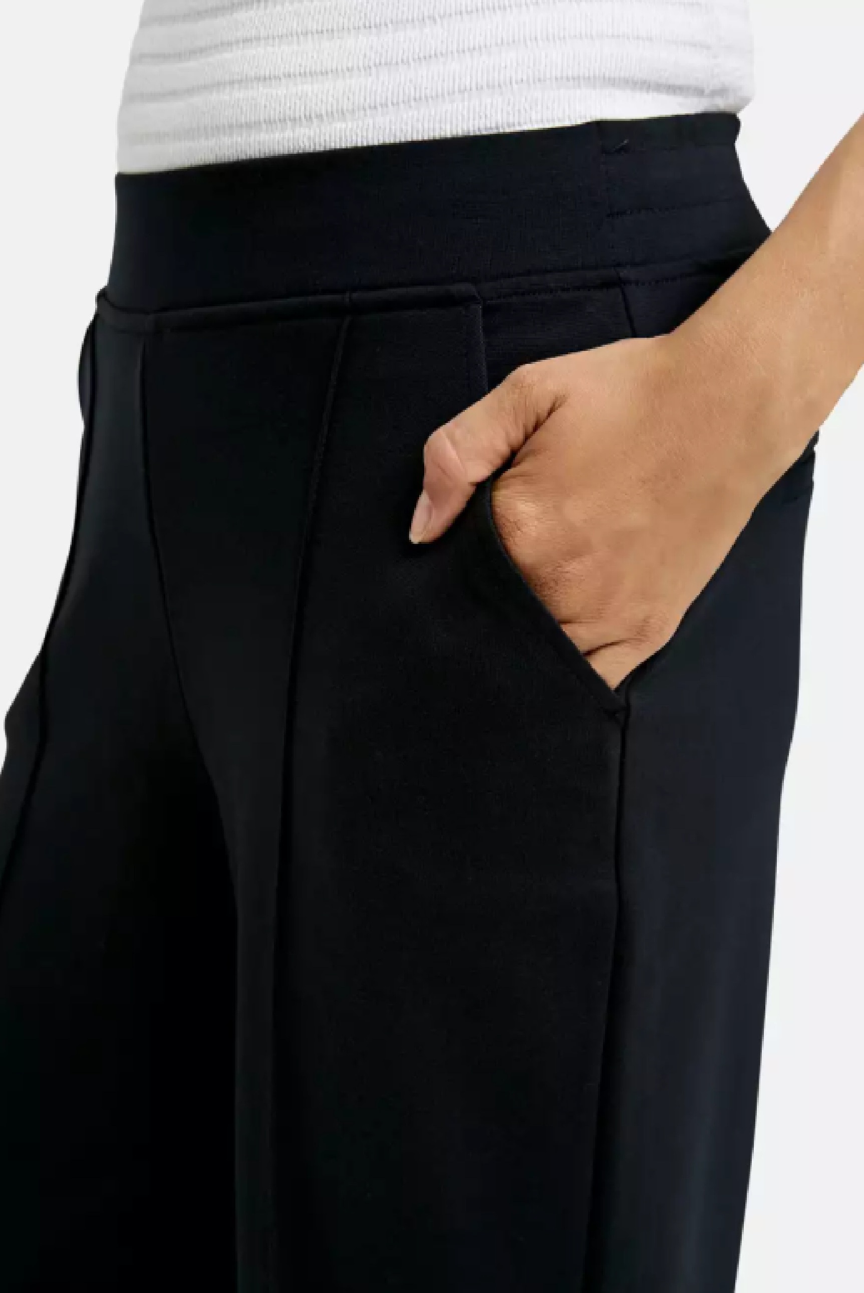 Milano Italy Stoffhose  mit Elastikbund