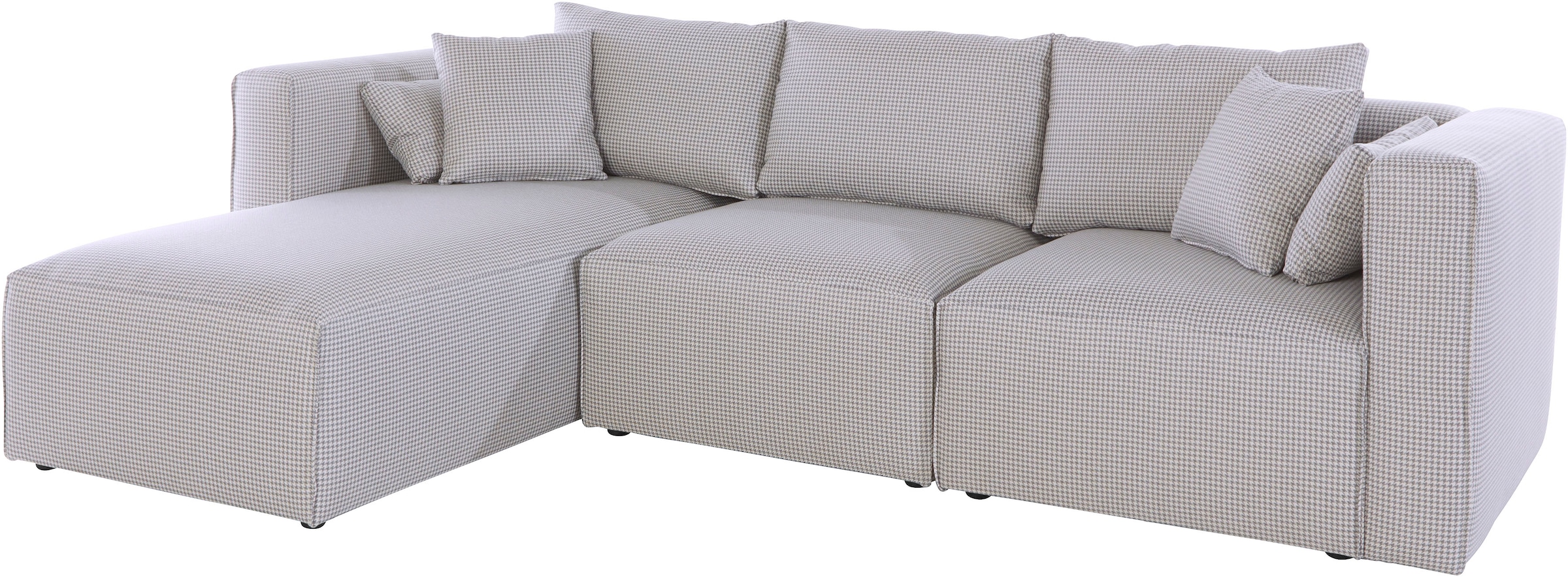 Guido Maria Kretschmer Home&Living Ecksofa »Comfine L-Form«, zusammengesetzt aus Modulen, 3 Bezugsqualitäten und viele Farben