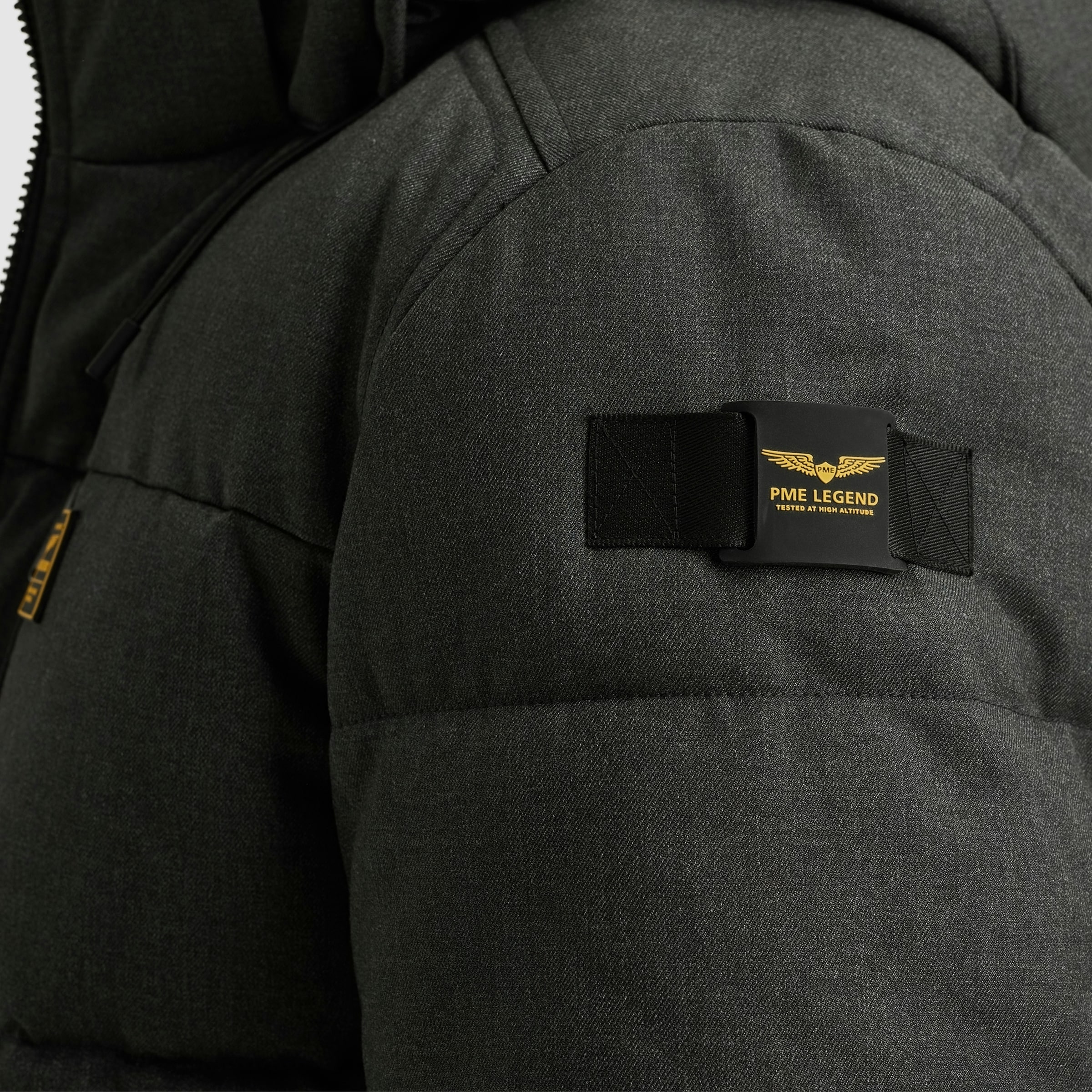 PME LEGEND Steppjacke »YETCRAFT«, mit Kapuze, Verschließbare Eingriff-, Brust- und Innentasche