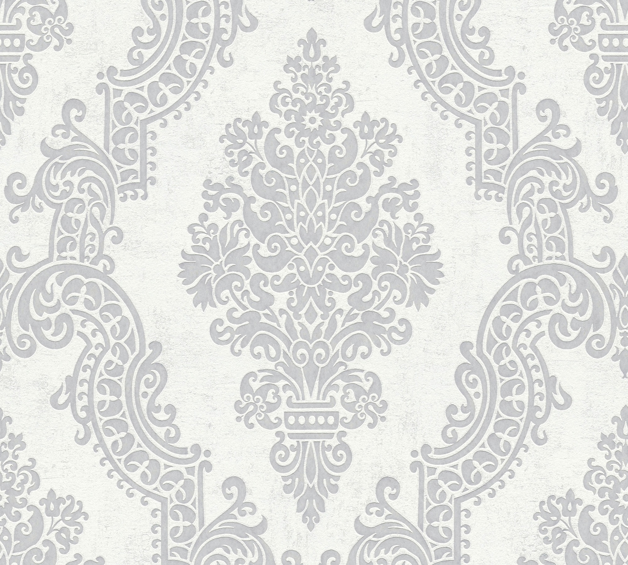 Thumbnail - A.S. Création Vliestapete "Pure Elegance Ornament-Tapete Mustertapete Barock Raute" schimmernd strukturiert Vliestapete ...