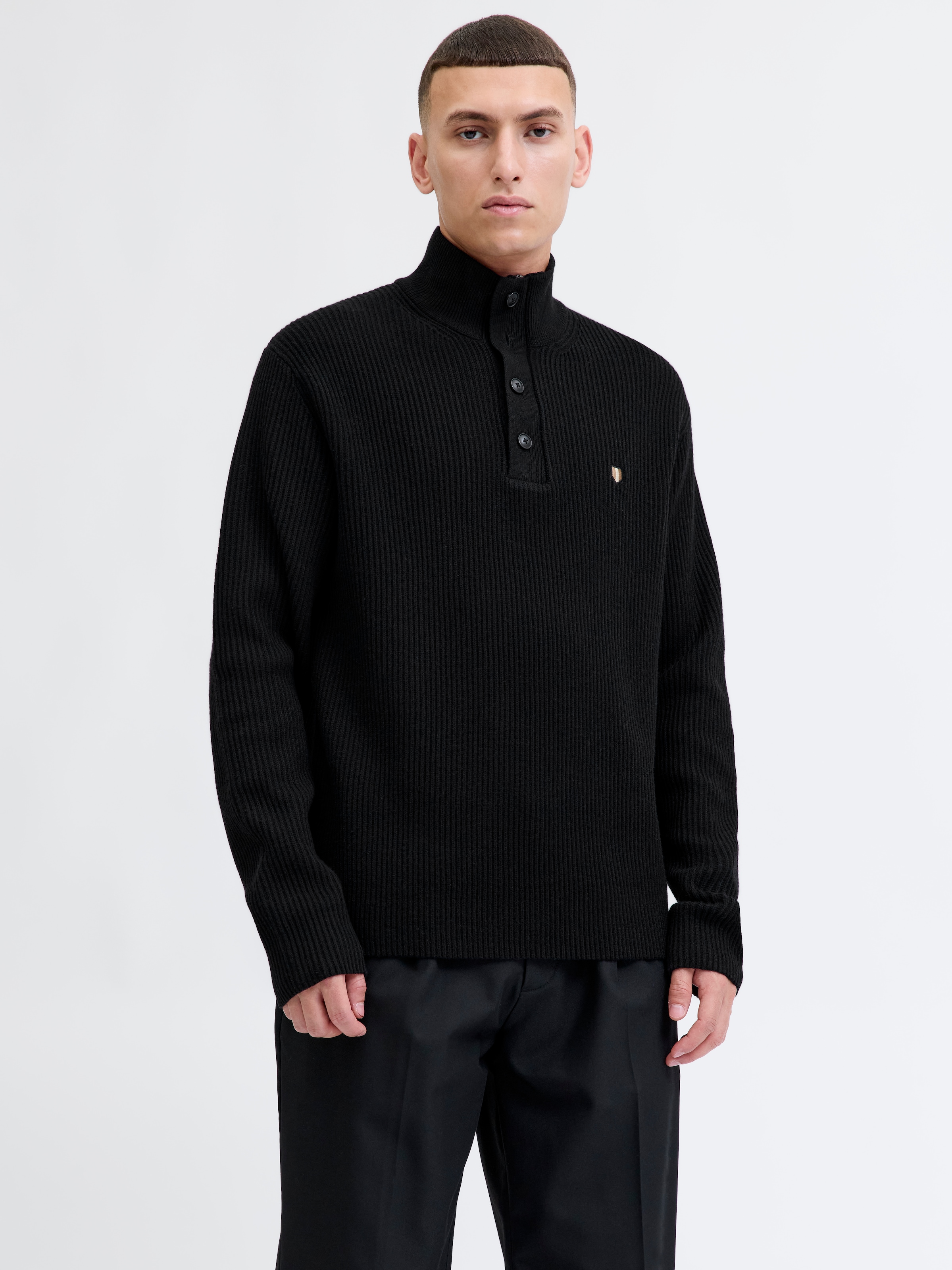 Jack & Jones Strickpullover "JPRBLURICHARD KNIT HIGH NECK" günstig online kaufen