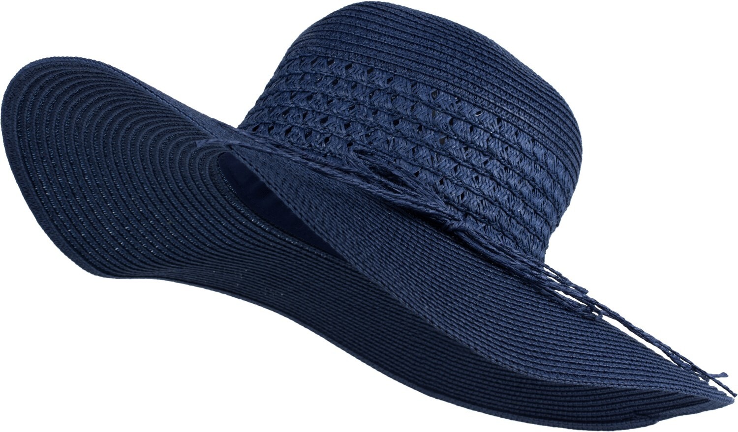 styleBREAKER Sonnenhut »Großer Sonnenhut mit Hutband und Schleife Strohhut« 1 Stk.