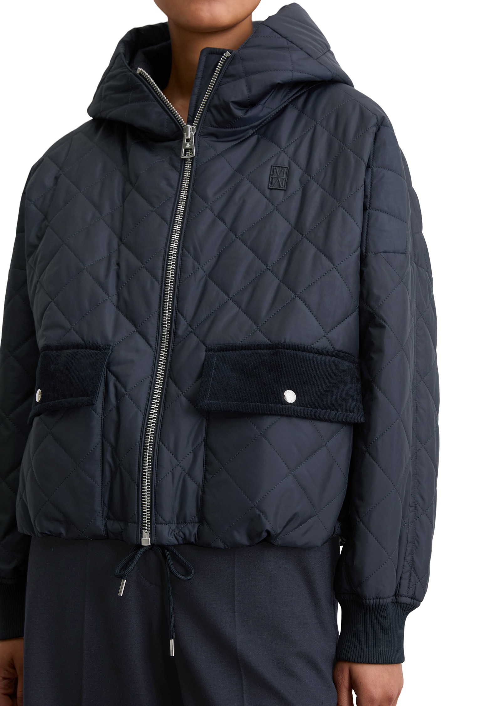 Marc O'Polo Outdoorjacke »aus recyceltem Polyester«, mit Kapuze