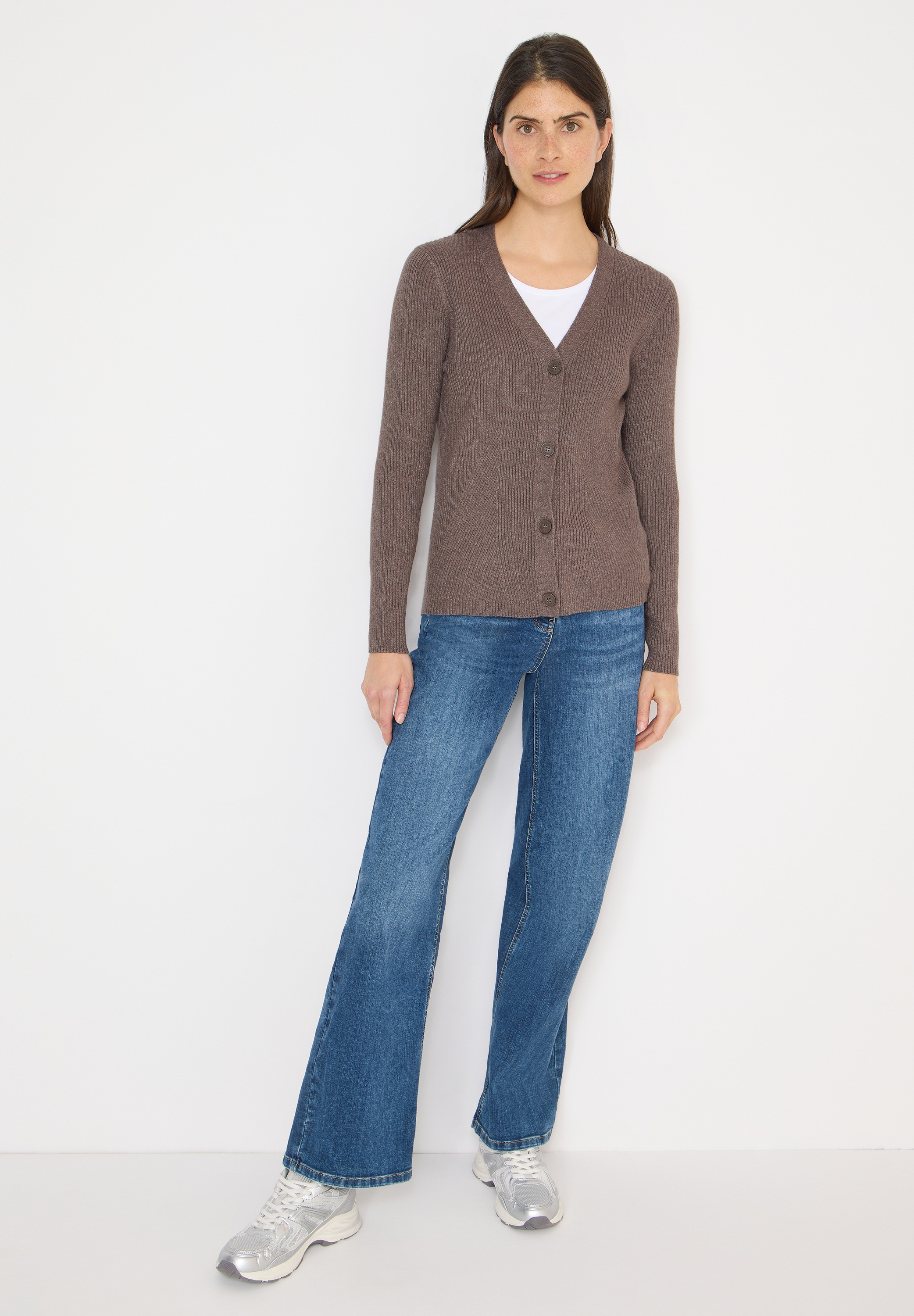 Cecil Cardigan mit Knopfleiste
