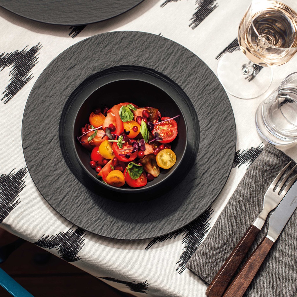 Villeroy & Boch Geschirr-Set "Manufacture Rock" Made in Germany, Fine China günstig online kaufen