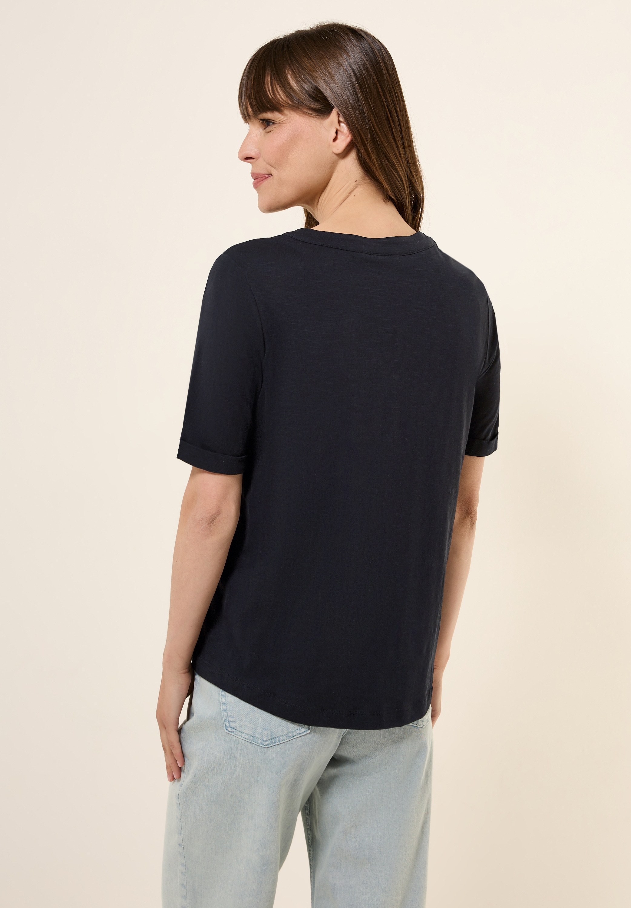 Cecil T-Shirt, aus reiner Baumwolle