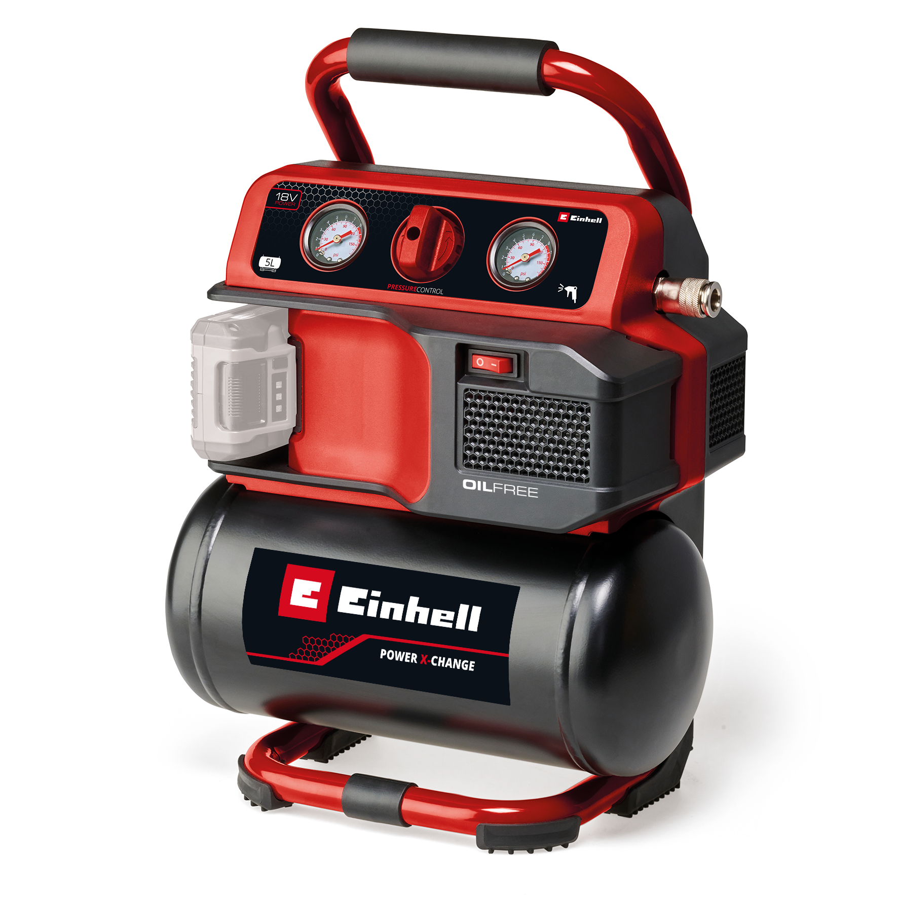 Einhell Kompressor "Akku-Kompressor TE-AC 18/75 Li OF-Solo" ohne Akku und Ladegerät
