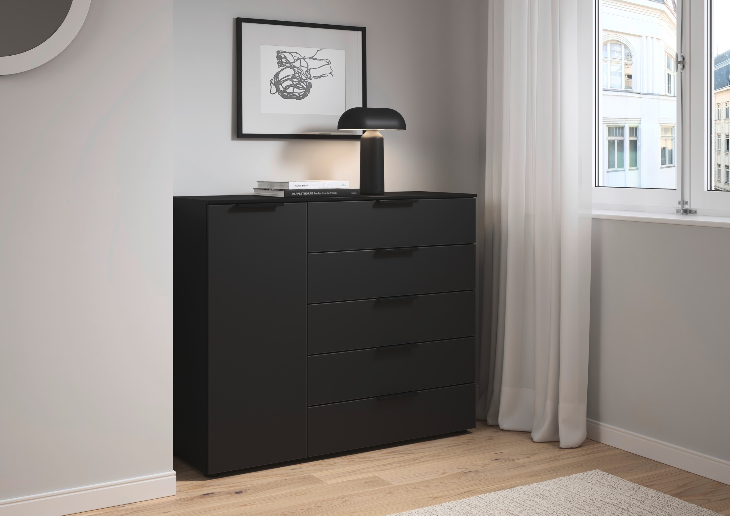 LeGer Home by Lena Gercke Kommode "Kommode Sideboard Schubladen Türenkommod günstig online kaufen