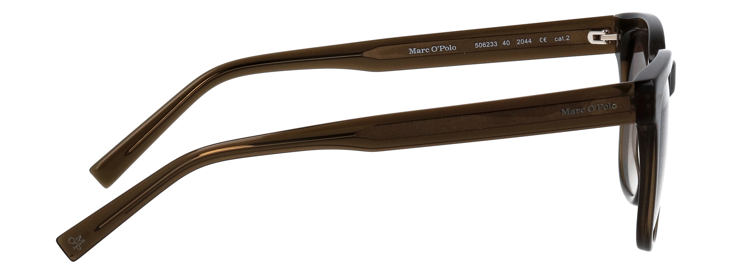 Marc O'Polo Sonnenbrille »Modell 506233« Form Karree/Soft, Logoschriftzug auf Bügel, Kunststofffassung