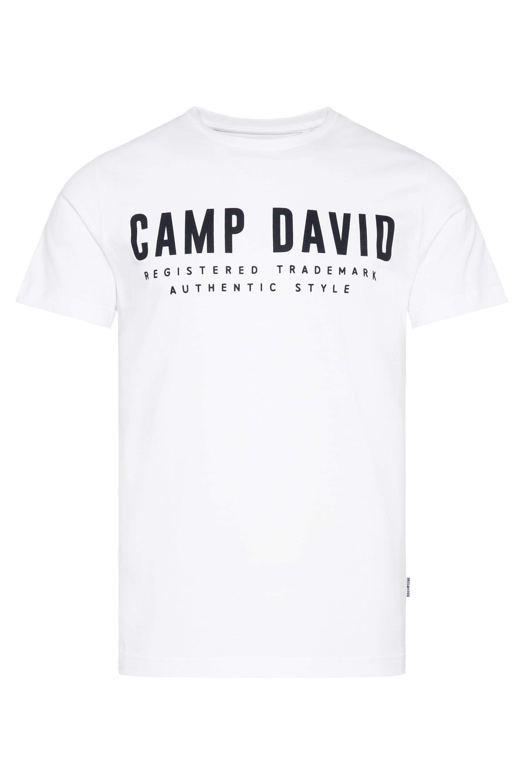 CAMP DAVID Rundhalsshirt, mit Baumwolle