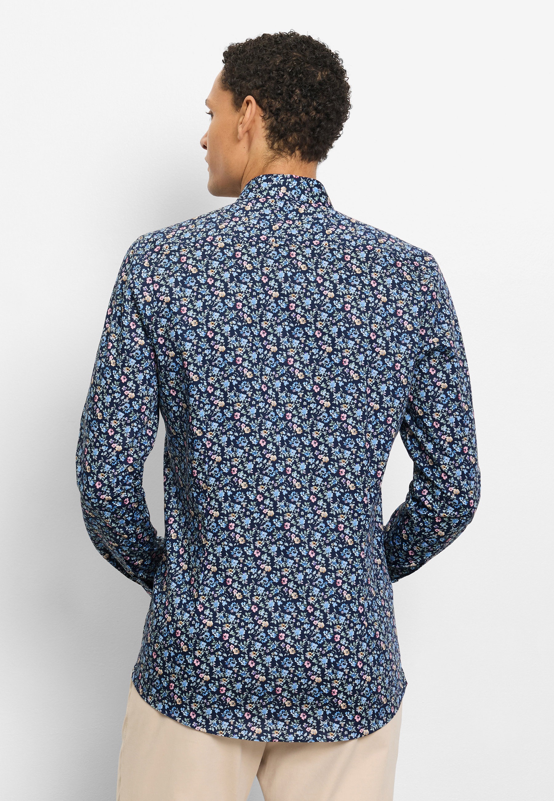Chemise Homme OLYMP Level Five Body Fit Marine 42 6