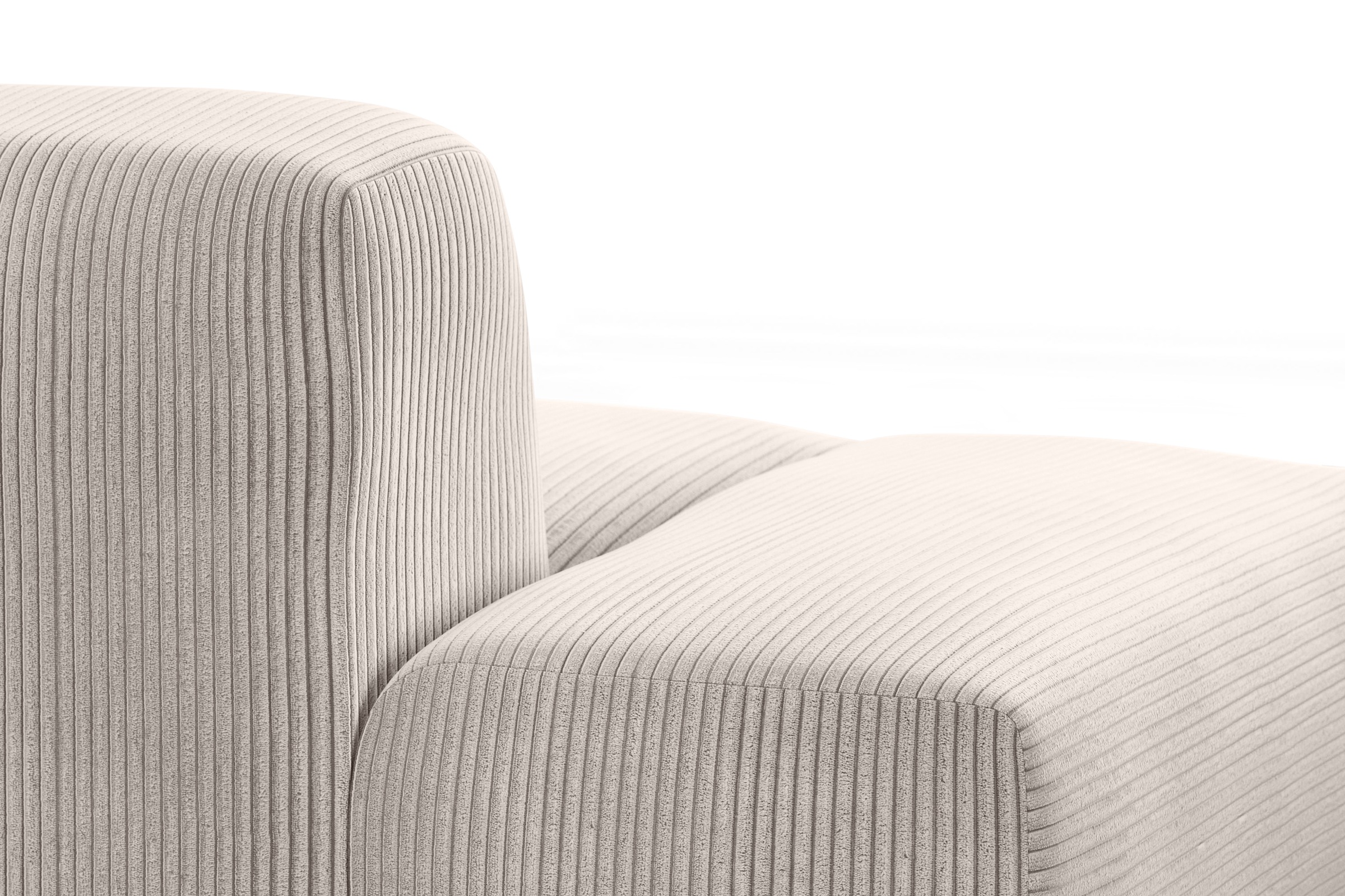 TRENDMANUFAKTUR Big-Sofa »Braga, toller Sitzkomfort, Designsofa«, in moderner Optik, mit hochwertigem Kaltschaum