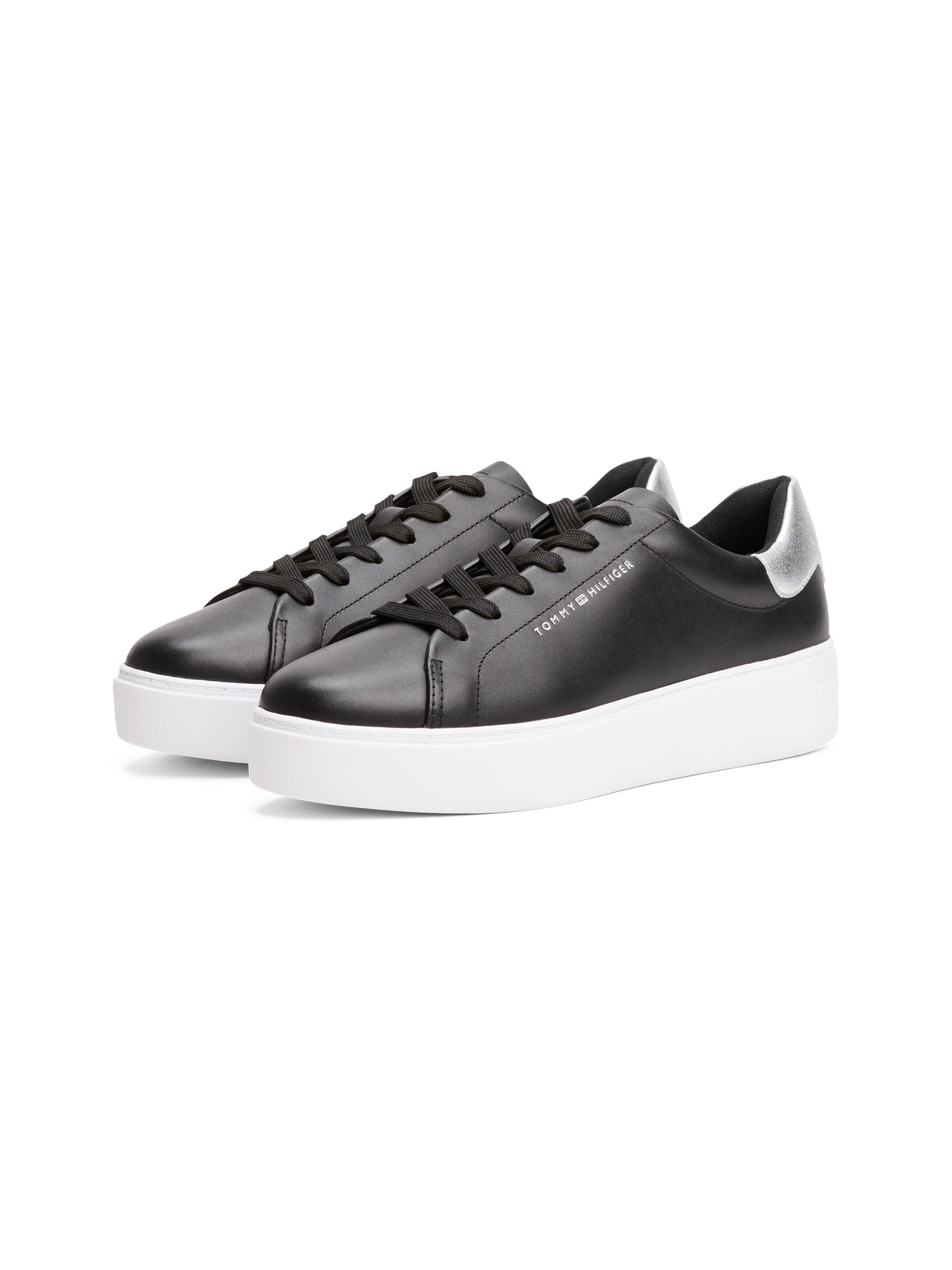 Tommy Hilfiger Plateausneaker "ESSENTIAL PLATFORM COURT SNEAKER", Freizeits günstig online kaufen