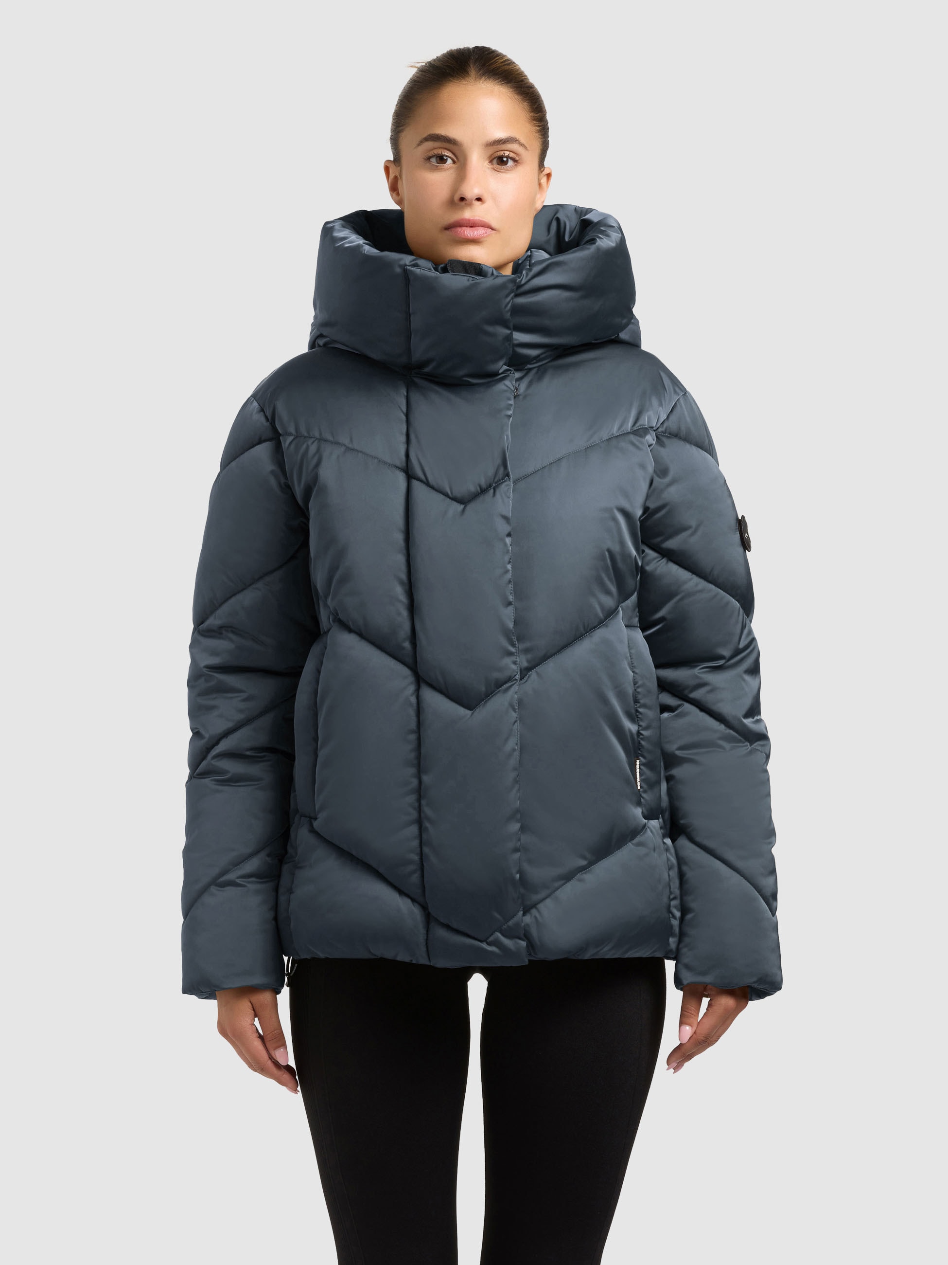 khujo Steppjacke »OLSA2« mit Kapuze