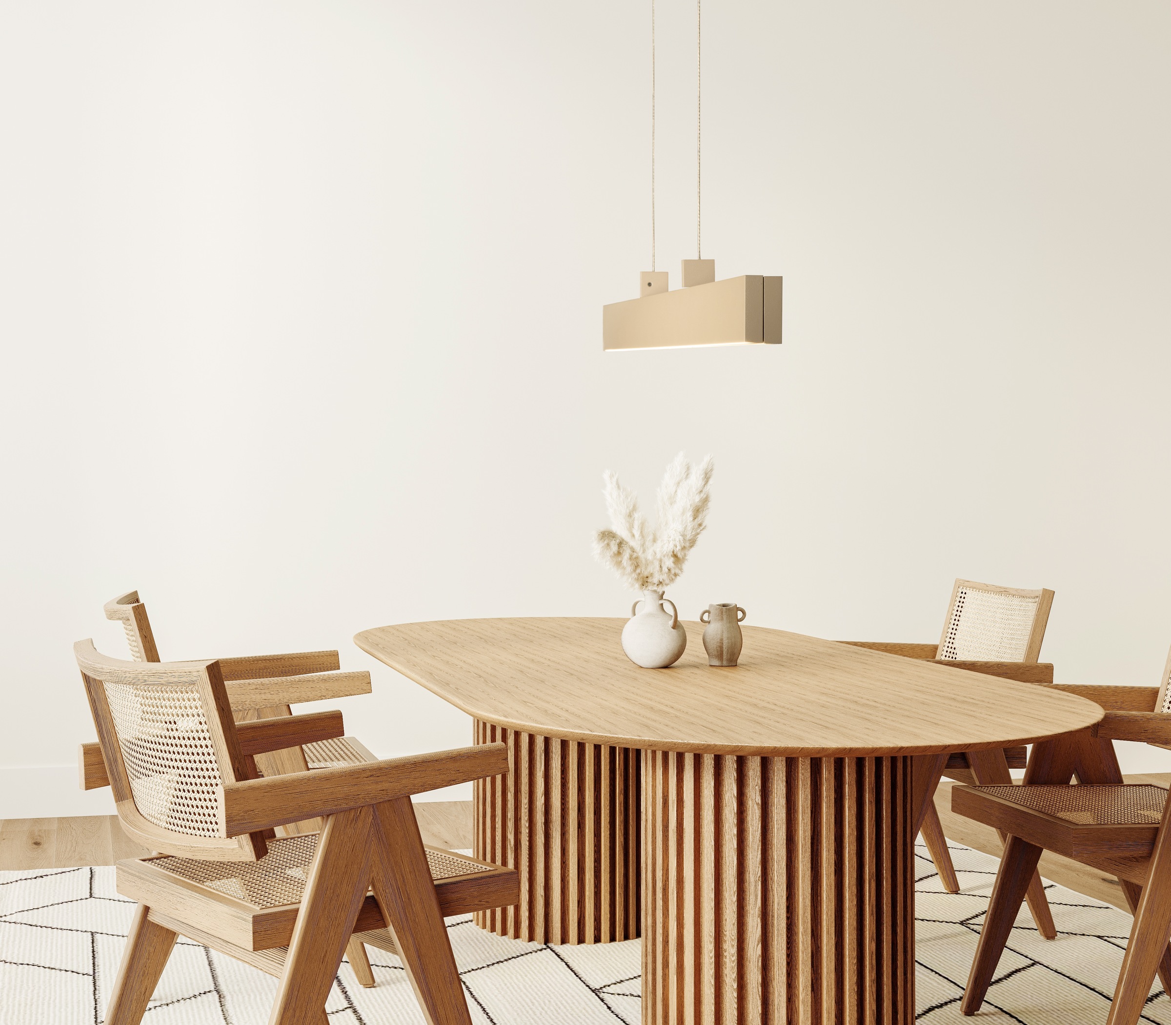 FISCHER & HONSEL Pendelleuchte »Vayana« LED-Board 1 Stk. Farbtemperatur stufenlos einstellbar, höhenverstellbar mit Kabellift