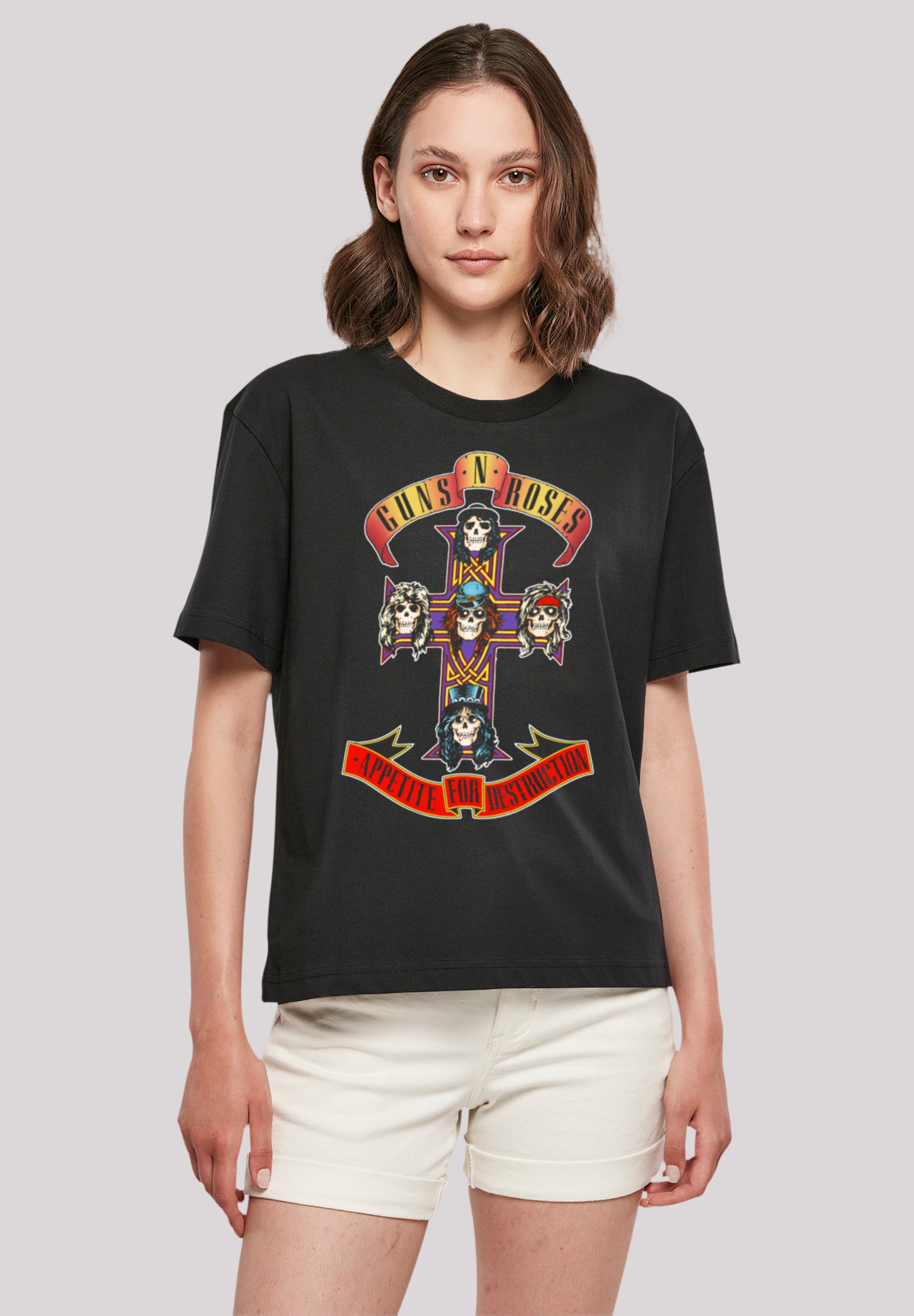 F4NT4STIC T-Shirt "Guns n Roses Appetite For Destruction", Premium Qualität günstig online kaufen