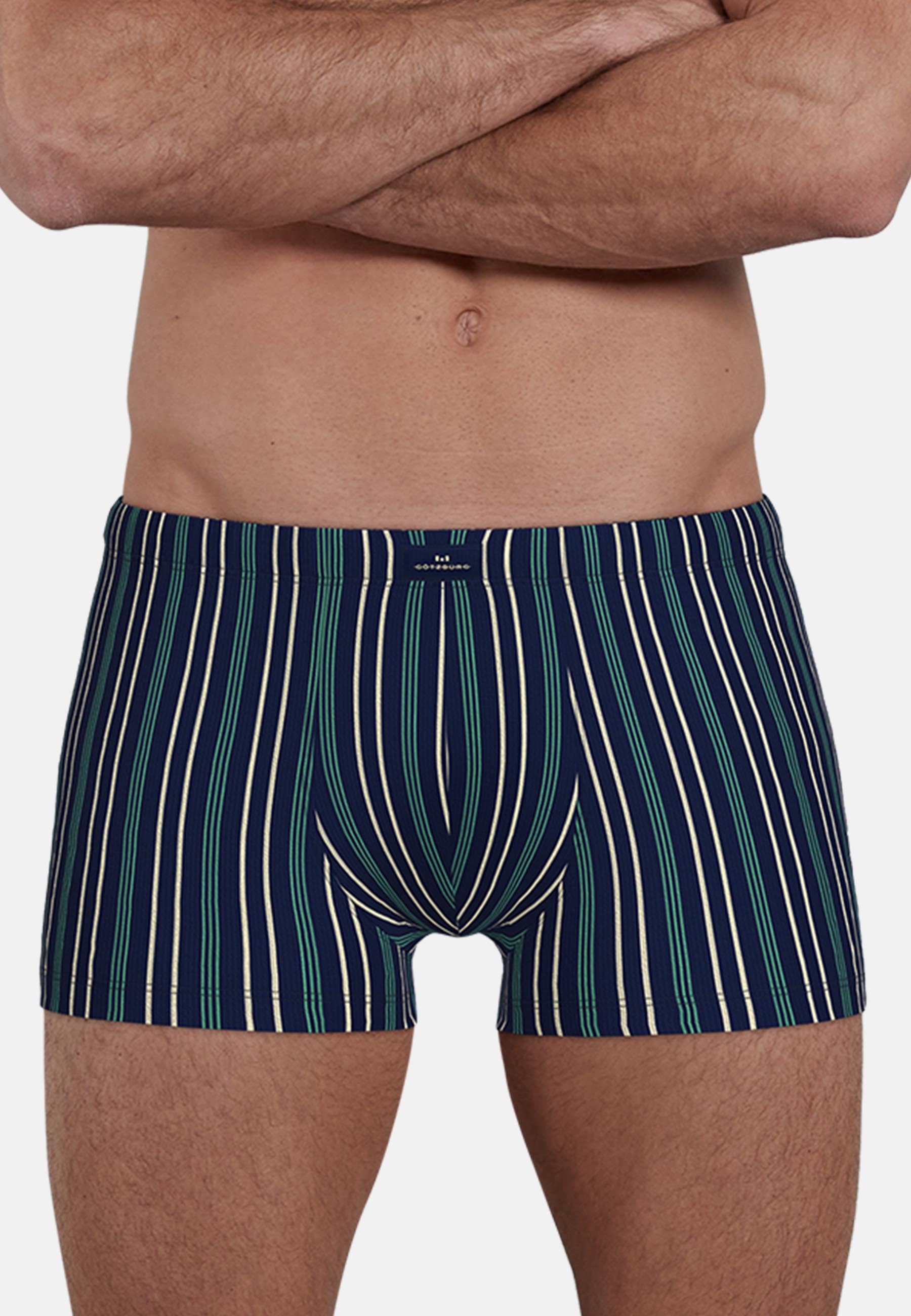 GÖTZBURG Retro Pants "Edingburgh" 2er Pack, gestreift, basic, kurz, eng, at günstig online kaufen