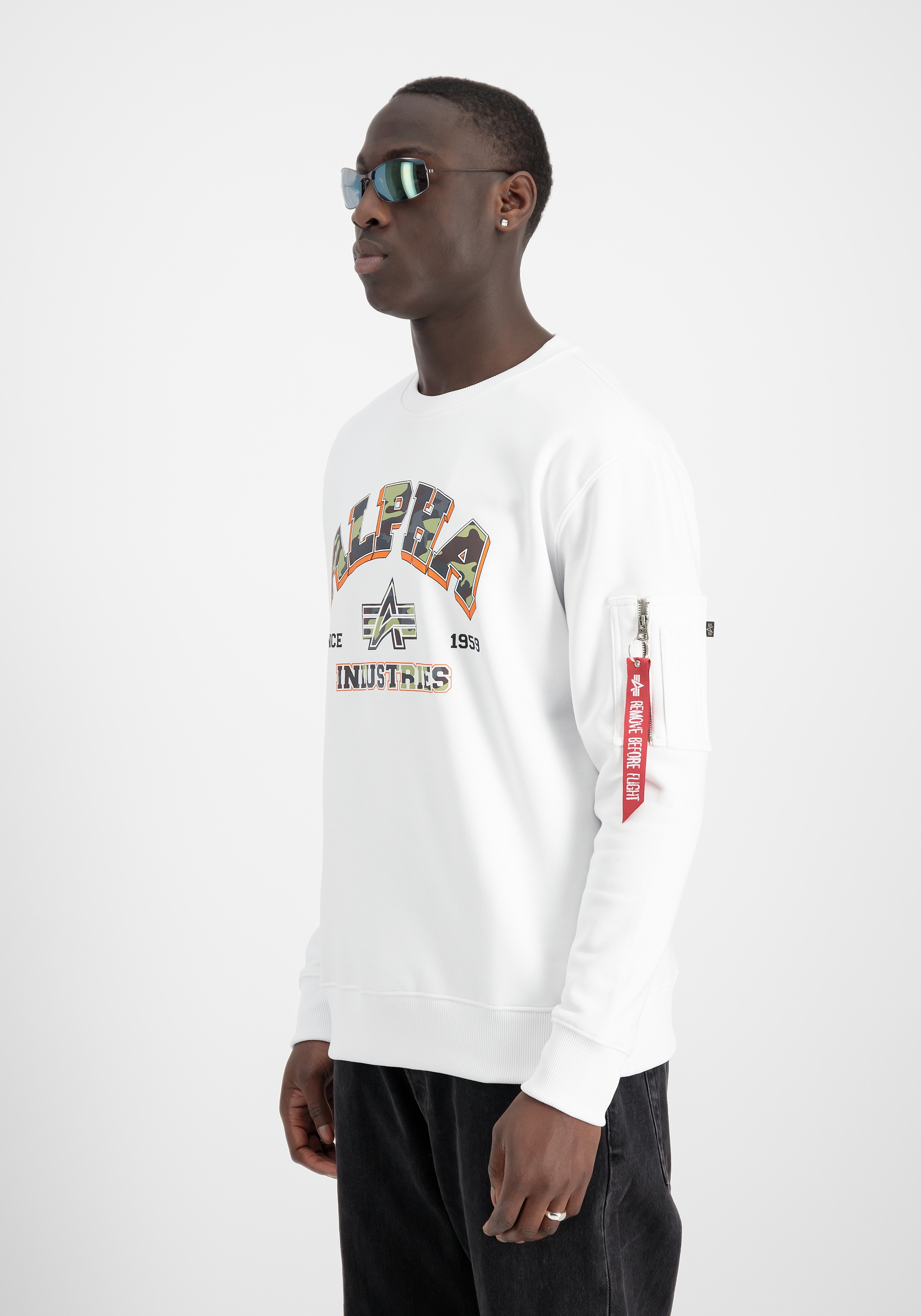 Alpha Industries Sweater "College Camo Sweatshirt" günstig online kaufen