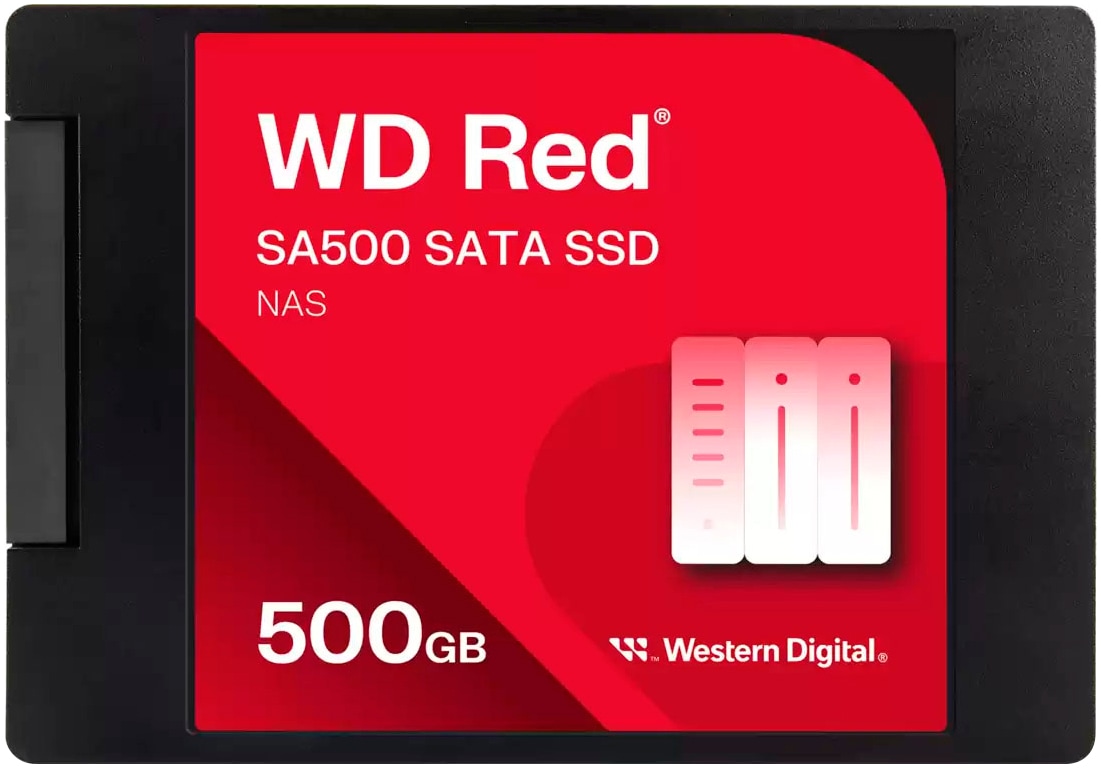 interne SSD »Red SA500 500 GB«, 2.5 Zoll, Anschluss Serial ATA III