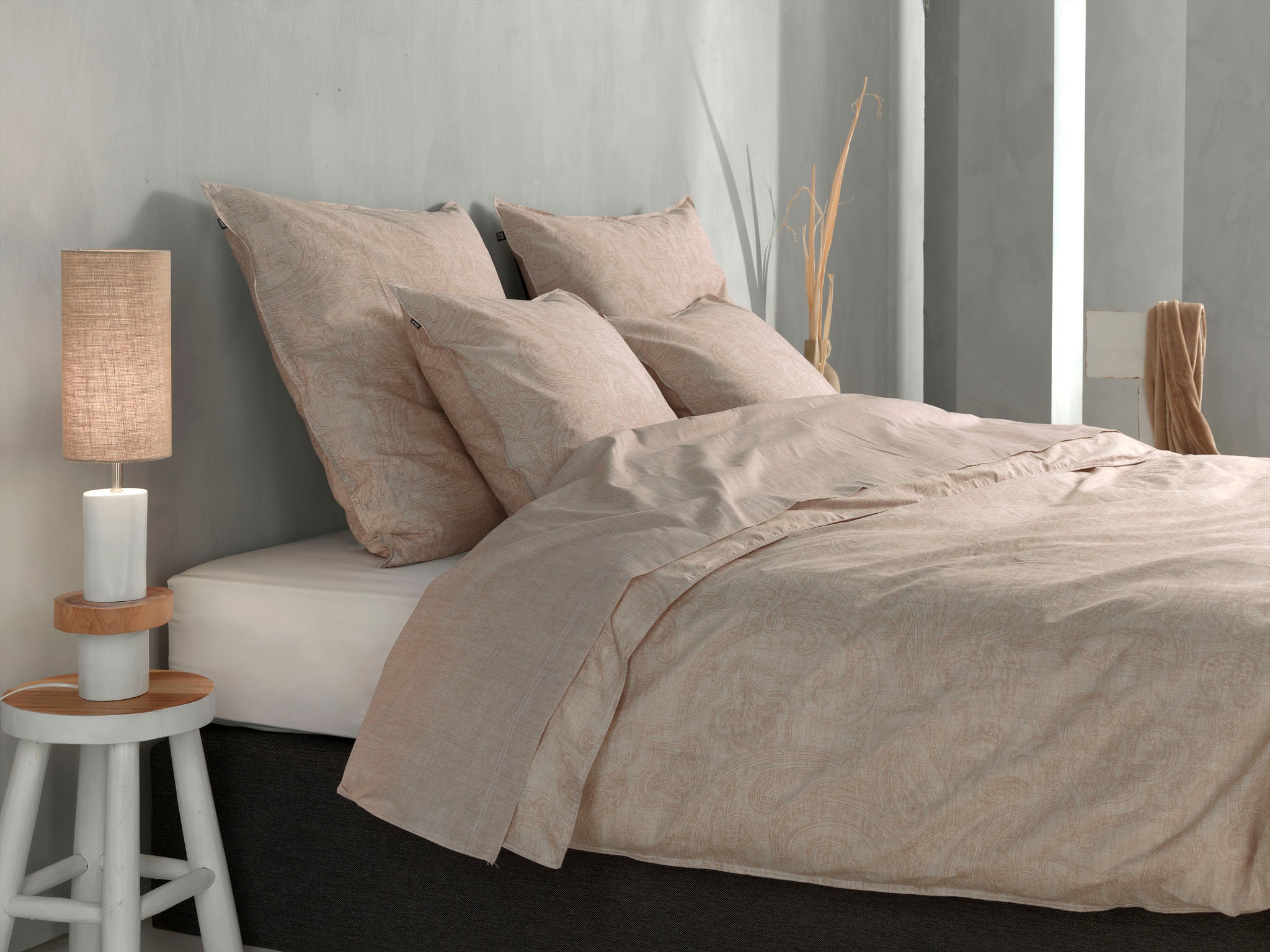 ZO HOME Bettwäsche »Paisley-di-Lino«, Bettwäsche aus 100% Baumwolle, hochwertiges Renforcé