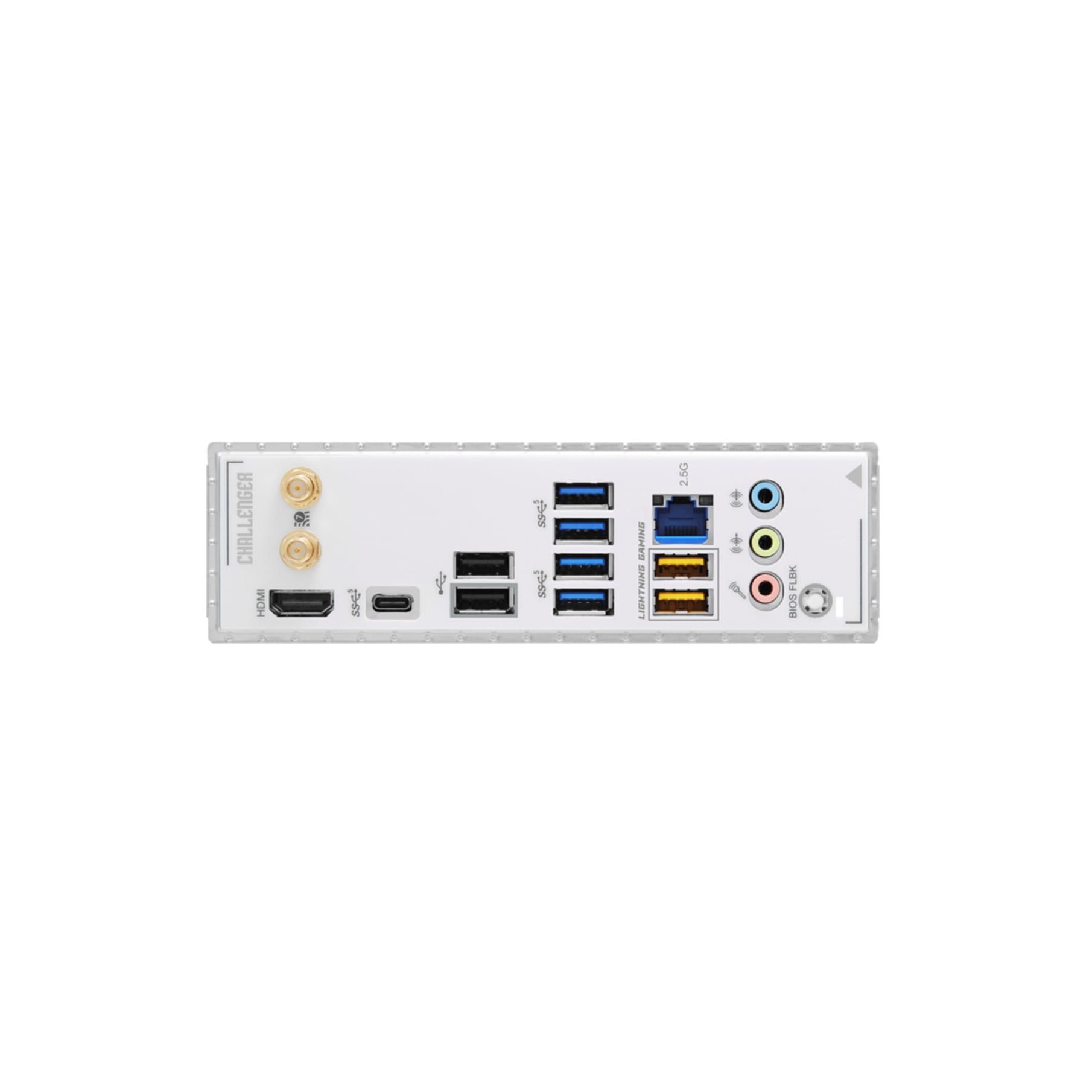 Asrock Mainboard »B860 Challenger WiFi White«