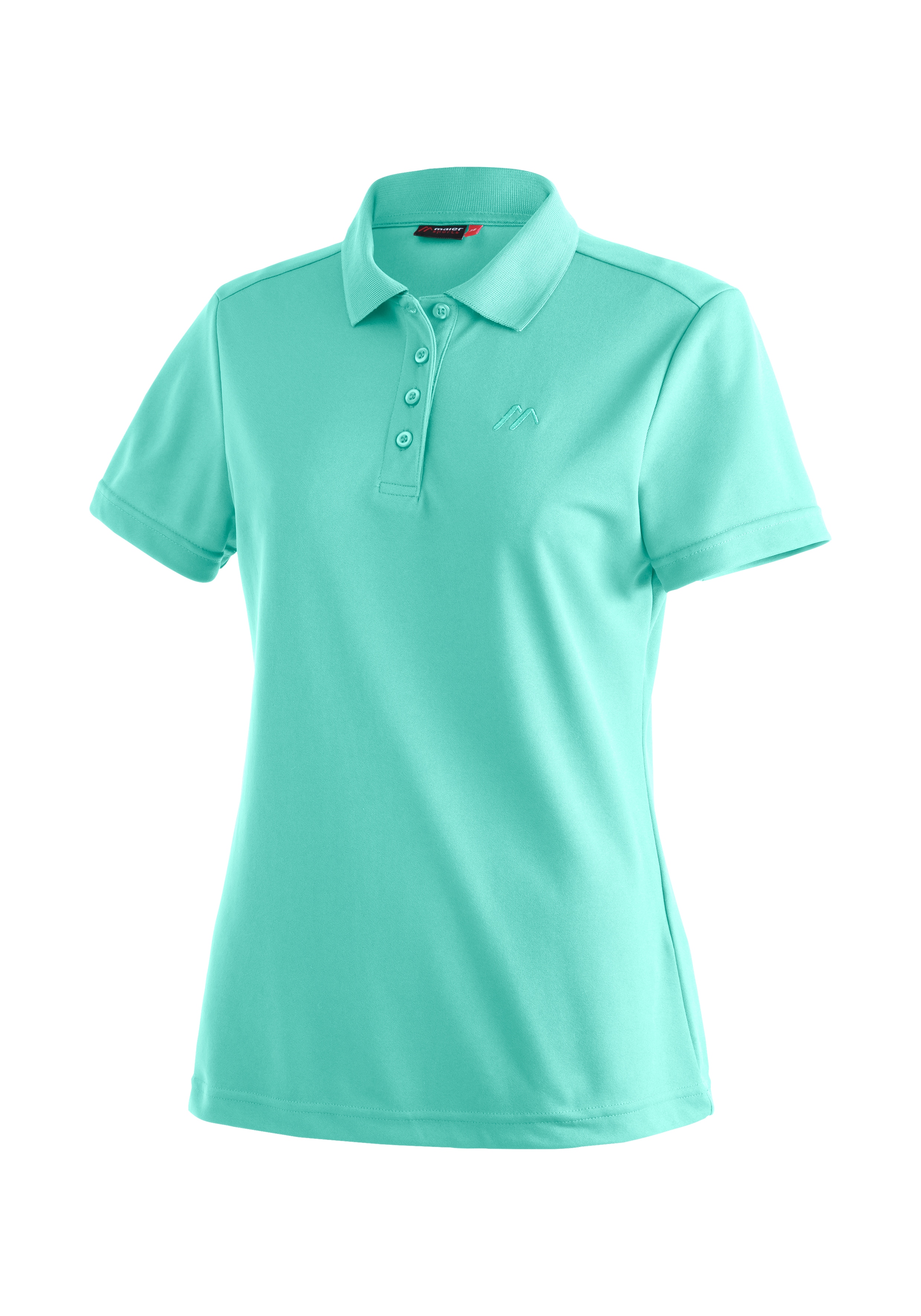 Maier Sports Poloshirt "Ulrike" Damen Polo kurzarm, leichtes Shirt, Funktionsshirt mit Kragen, Reg Fit