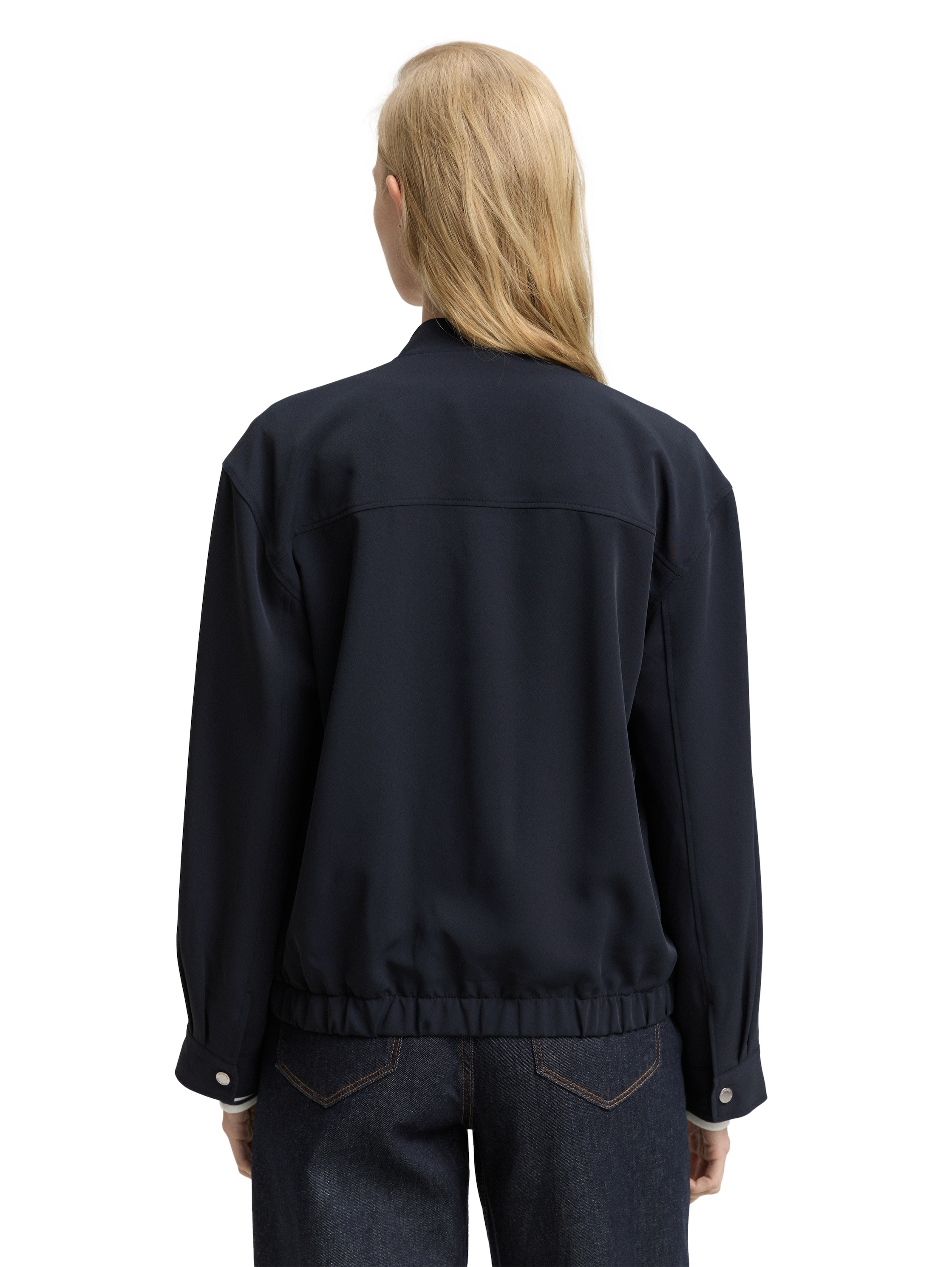 TOM TAILOR Cardigan, mit Stehkragen und Reißverschluss günstig online kaufen