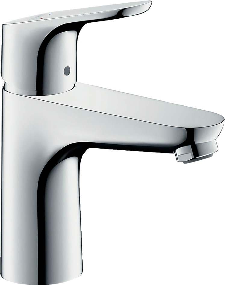 hansgrohe Waschtischarmatur "Focus", 10cm, ohne Ablaufgarnitur, chrom