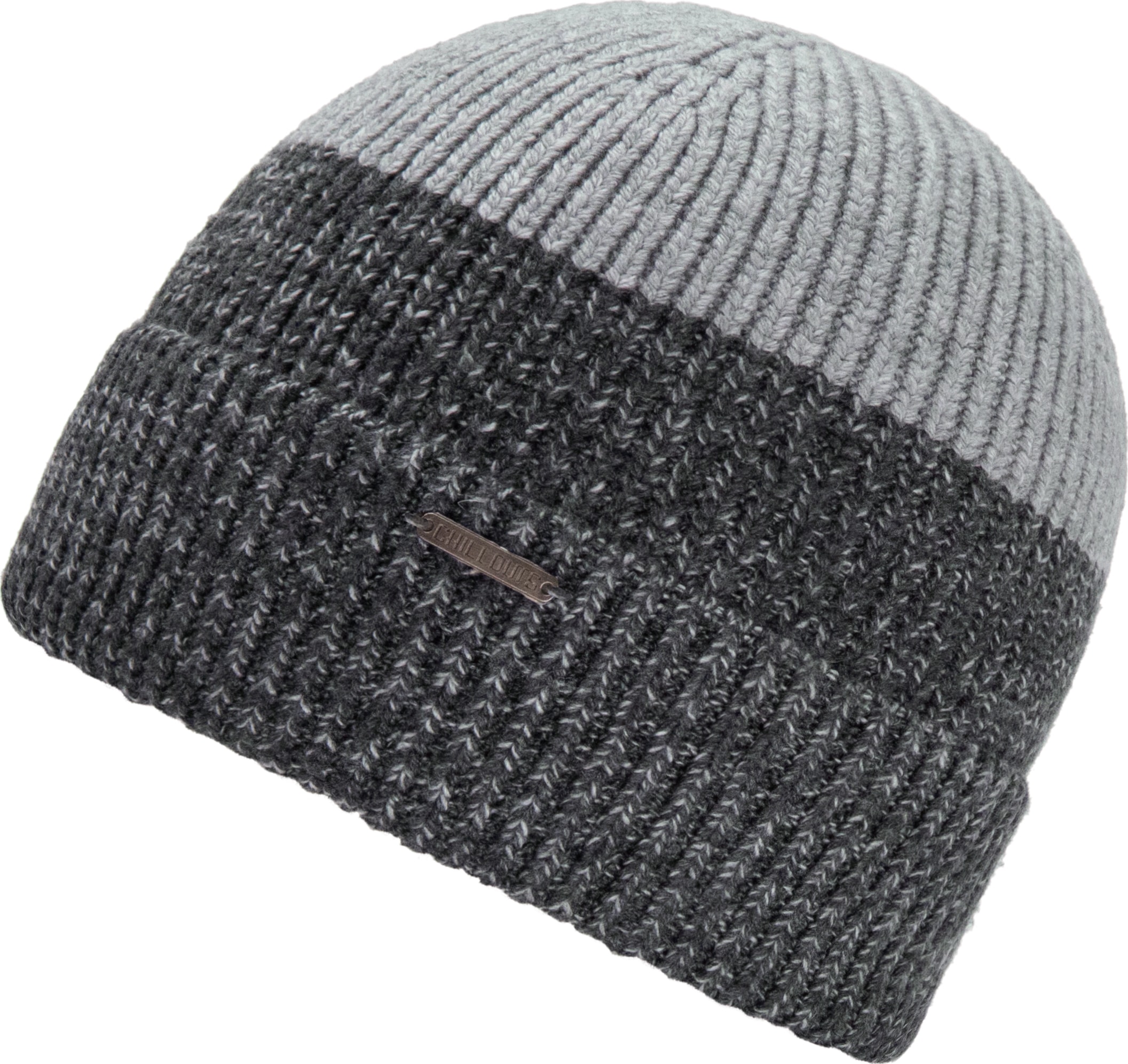 chillouts Beanie "Felix Hat", in Two-Tone Optik mit Umschlag